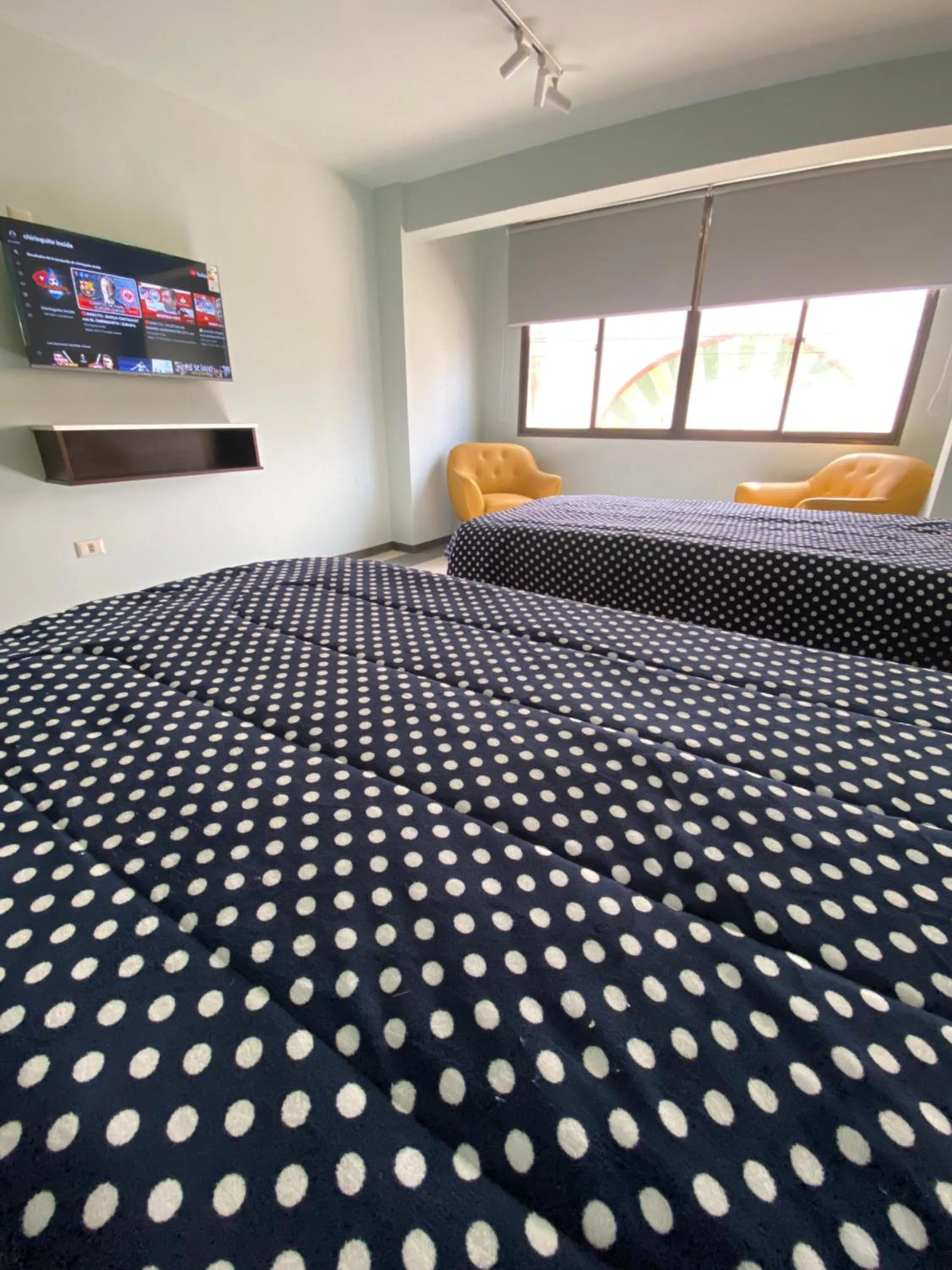 Bed in Posada Mia Copacabana