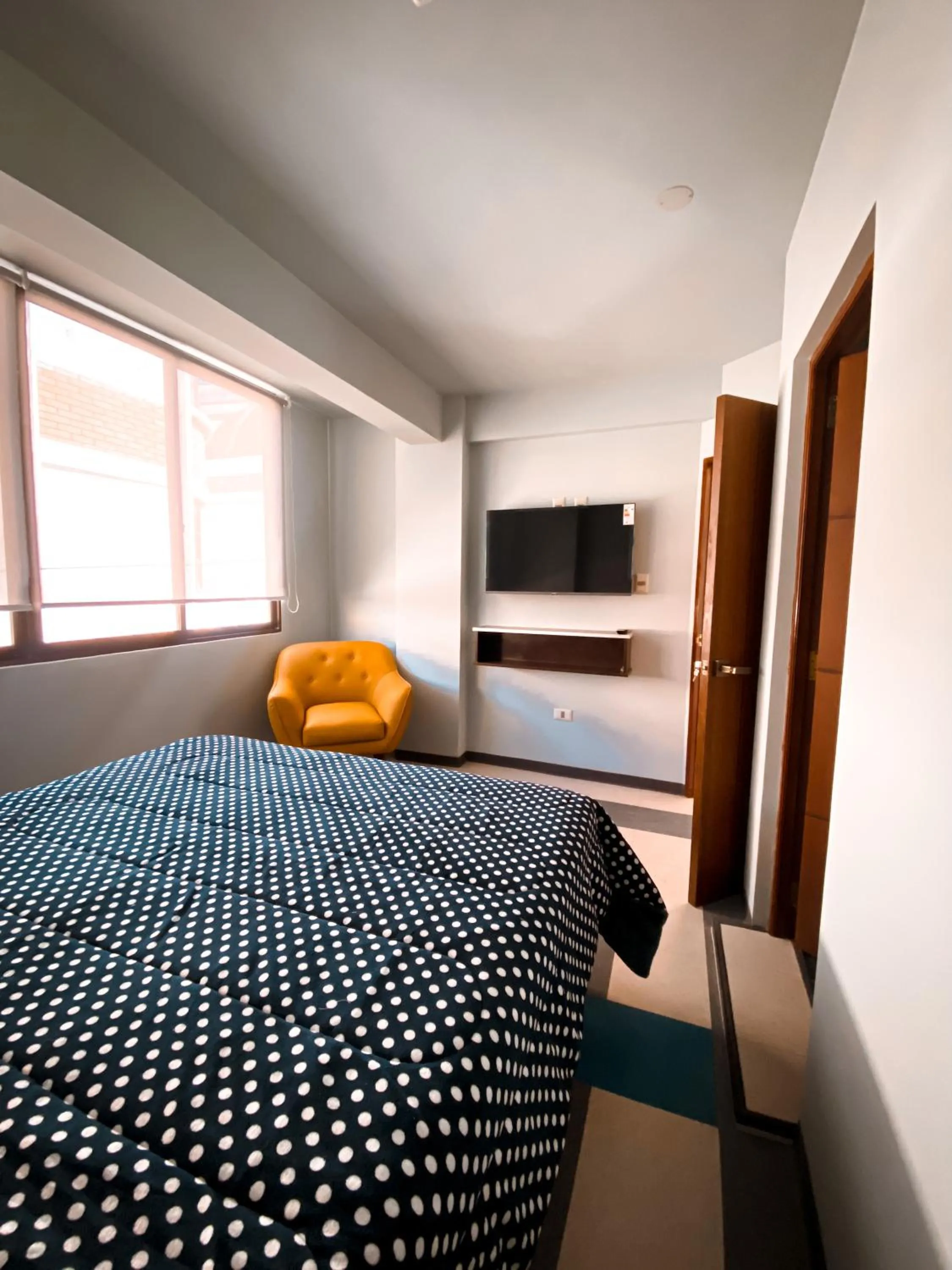 Bedroom, Bed in Posada Mia Copacabana