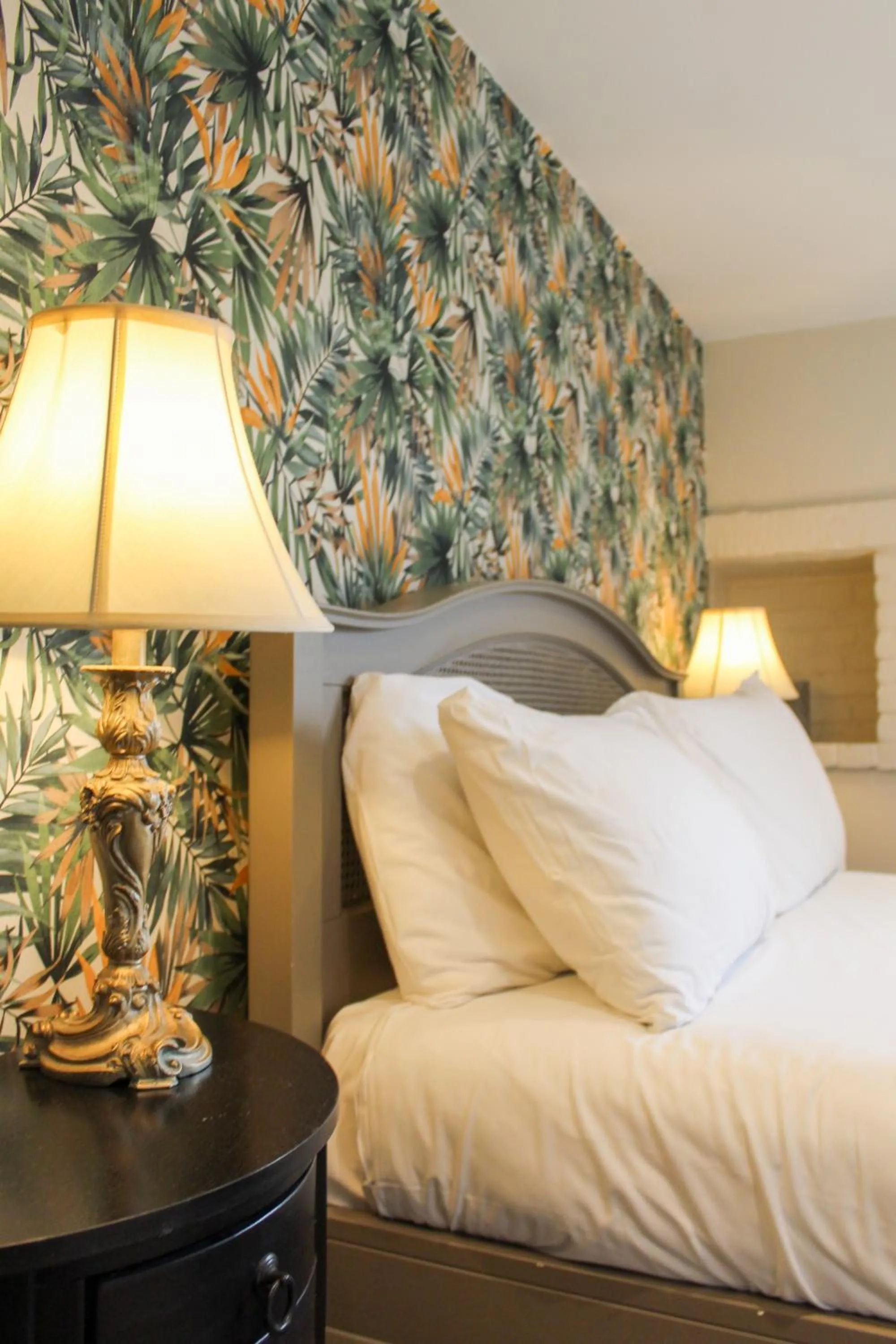 Bed in The Crescent Turner Hotel