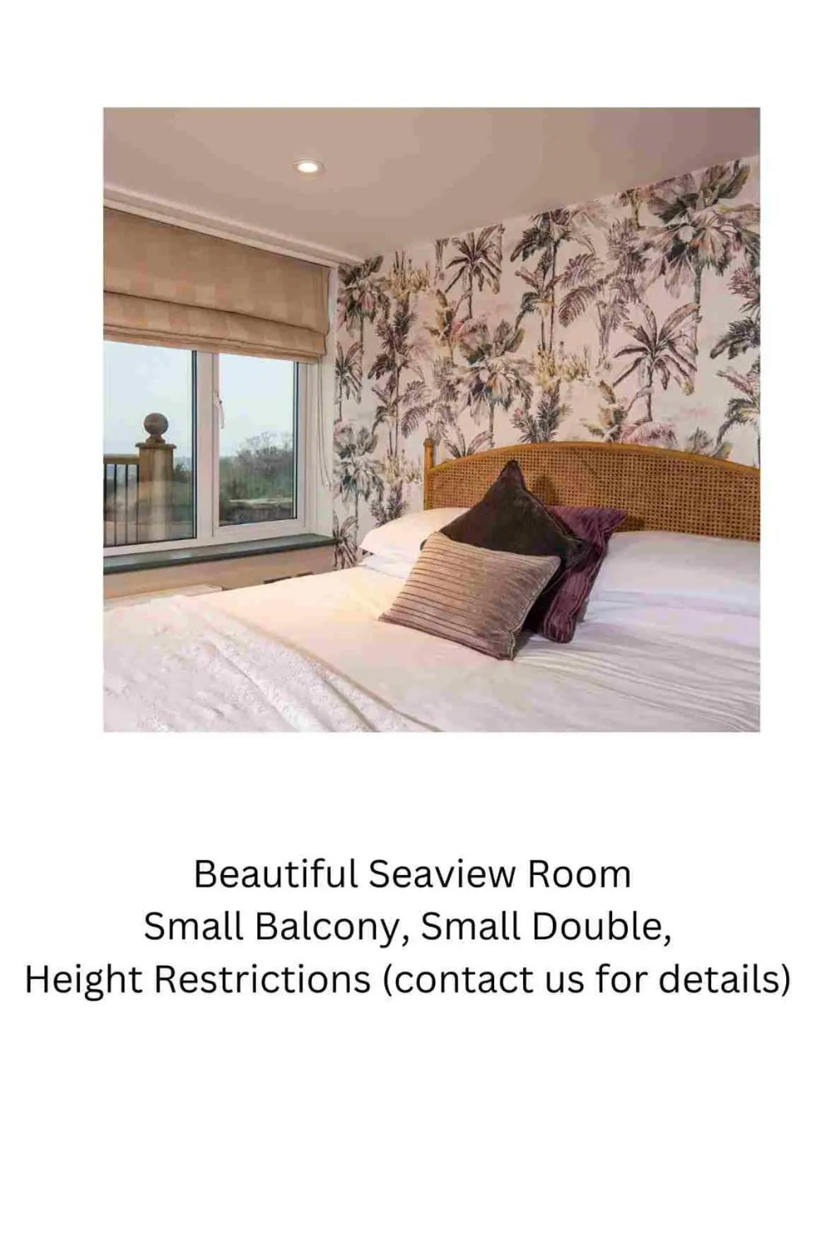 Double Room with Balcony and Sea View in The Crescent Turner Hotel