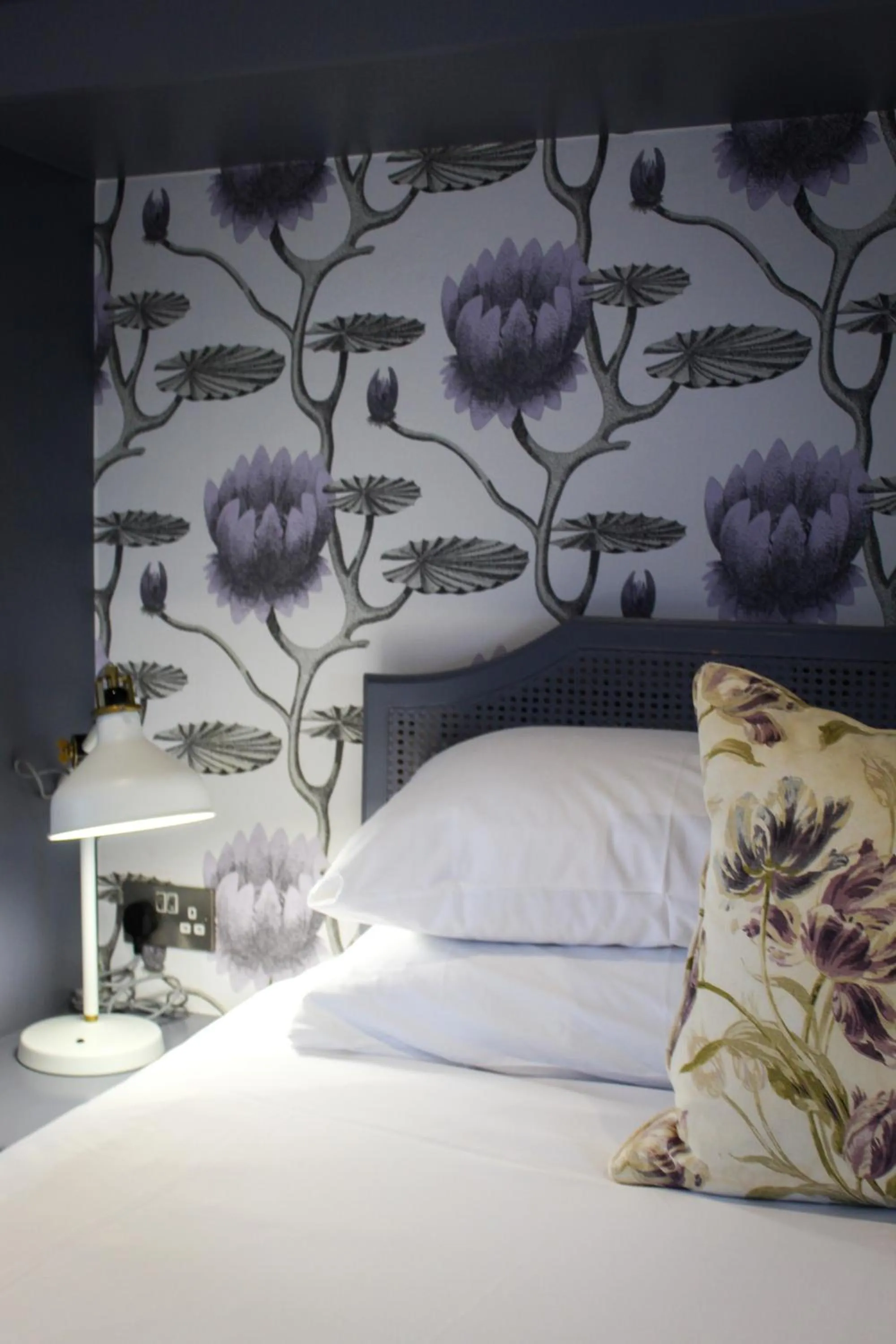 Bed in The Crescent Turner Hotel