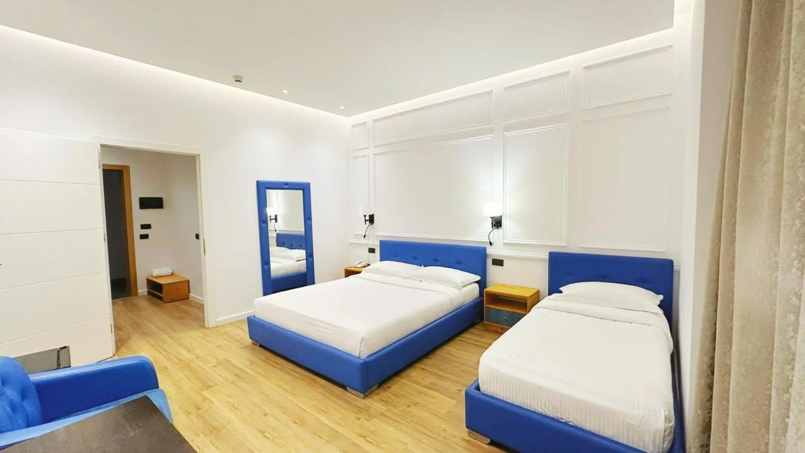 Bed in Aurelis Hotel