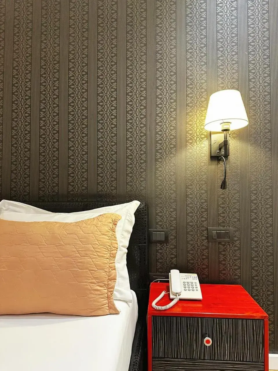 Bed in Aurelis Hotel Bed in Aurelis Hotel