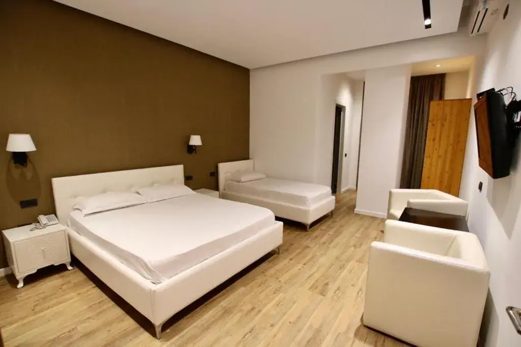 Photo of the whole room, Bed in Aurelis Hotel Photo of the whole room, Bed in Aurelis Hotel