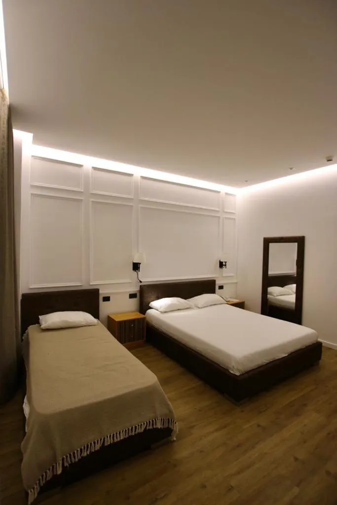 Bed in Aurelis Hotel