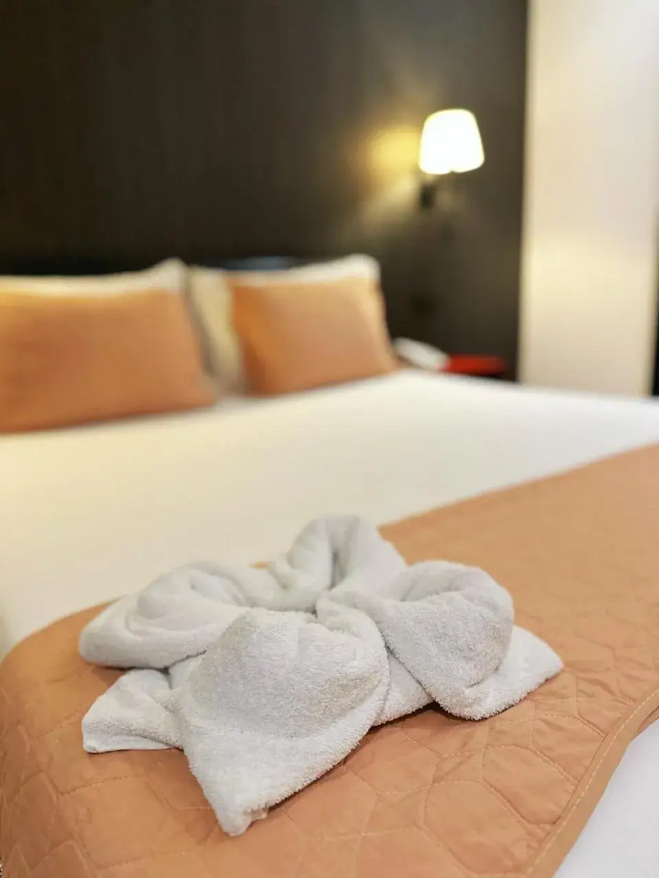 Bed in Aurelis Hotel Bed in Aurelis Hotel