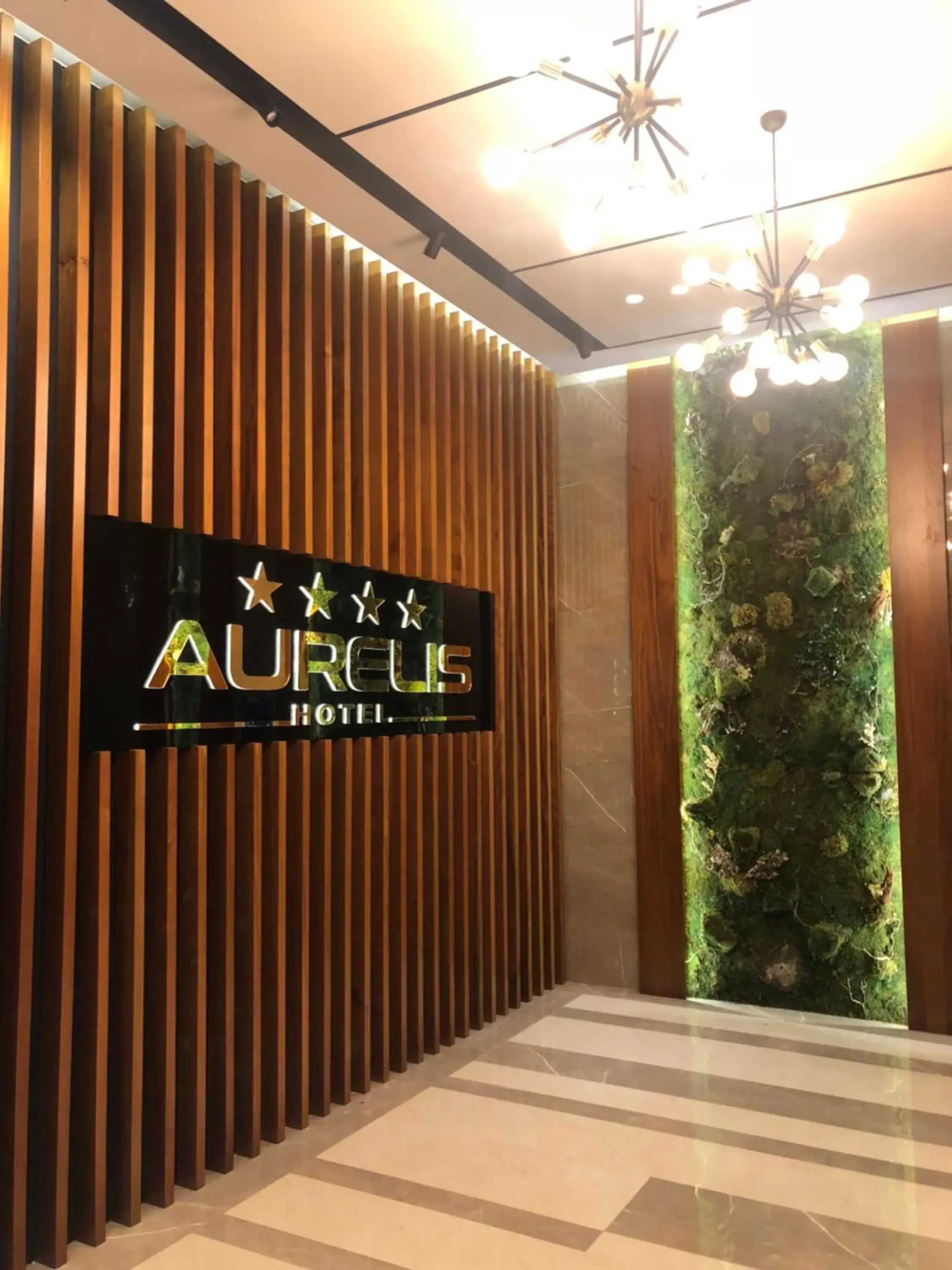 Lobby or reception in Aurelis Hotel Lobby or reception in Aurelis Hotel
