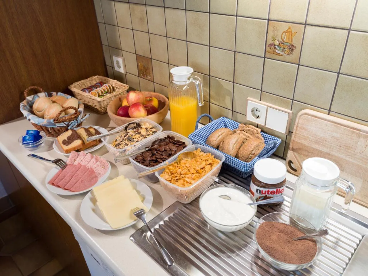 Breakfast in Gästehaus Geisler