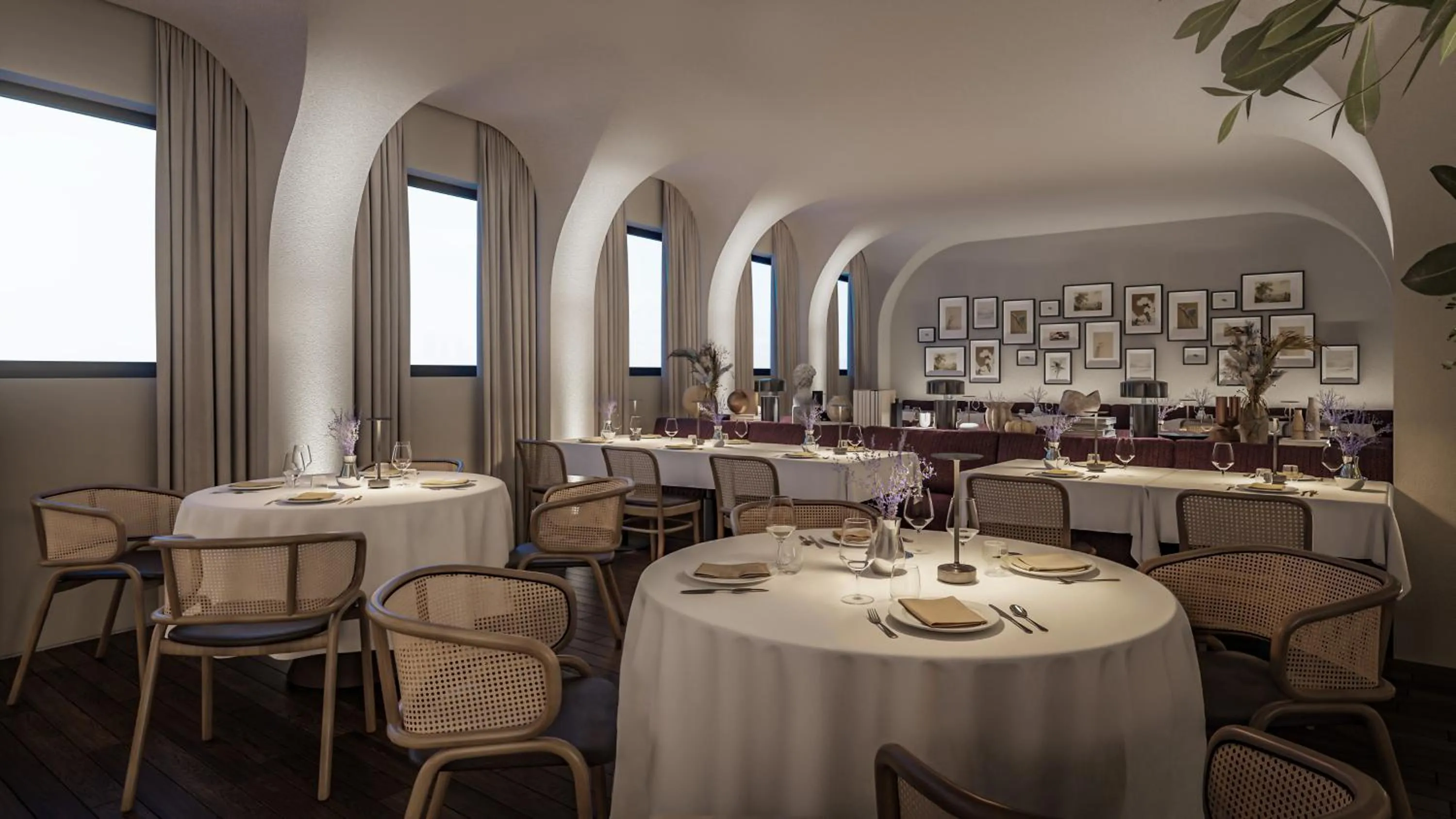 Restaurant/places to eat in Radisson Collection Hotel, Old Mill Belgrade