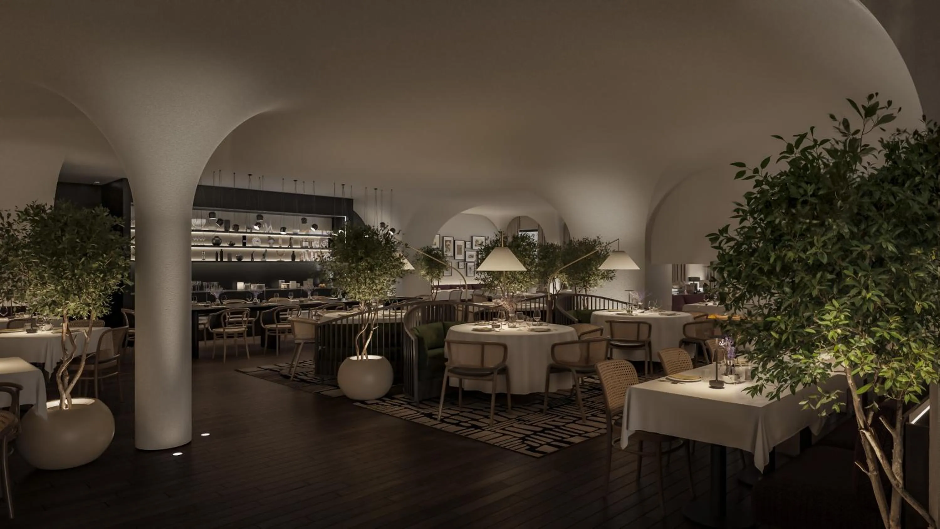 Restaurant/places to eat in Radisson Collection Hotel, Old Mill Belgrade