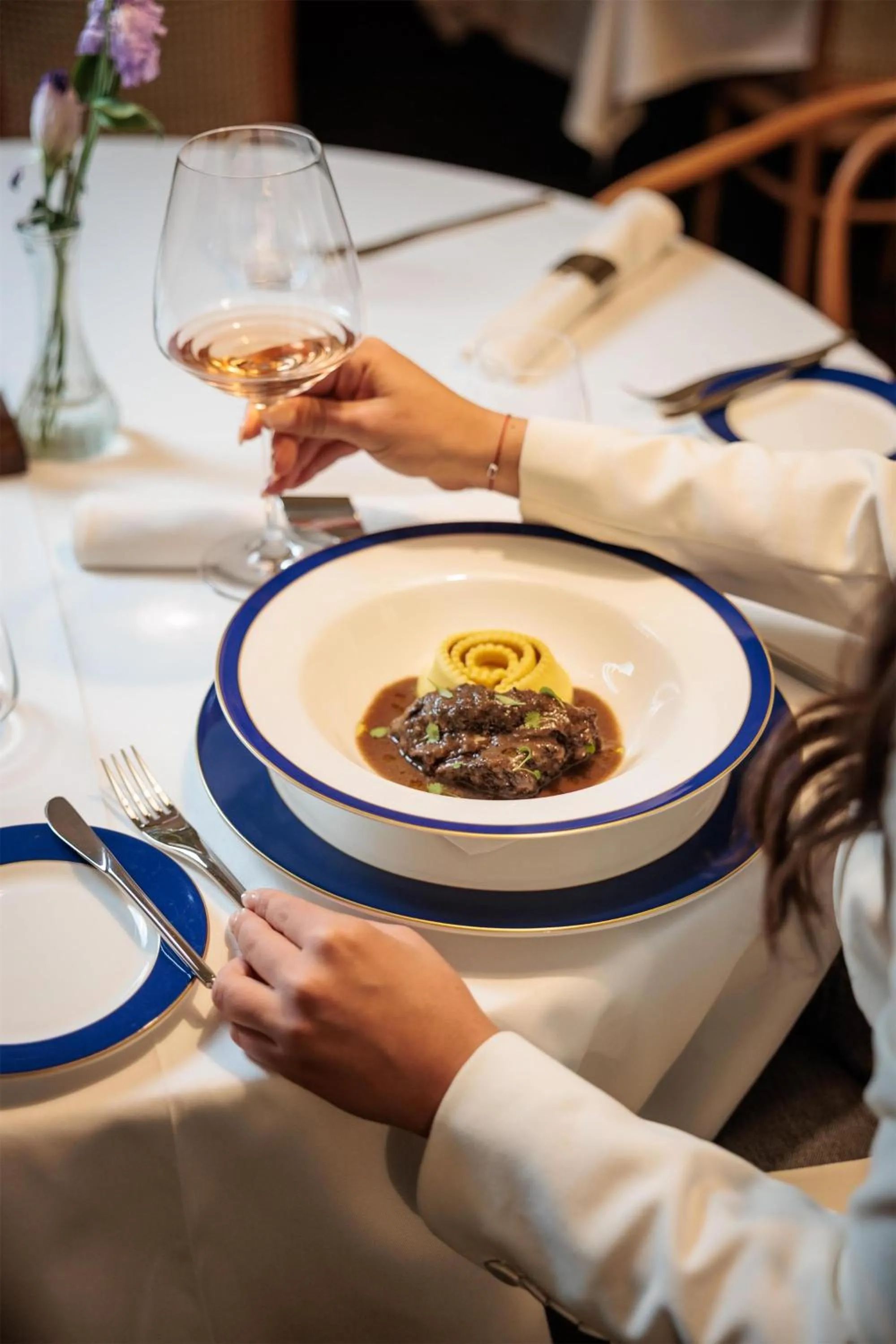 Restaurant/places to eat in Radisson Collection Hotel, Old Mill Belgrade