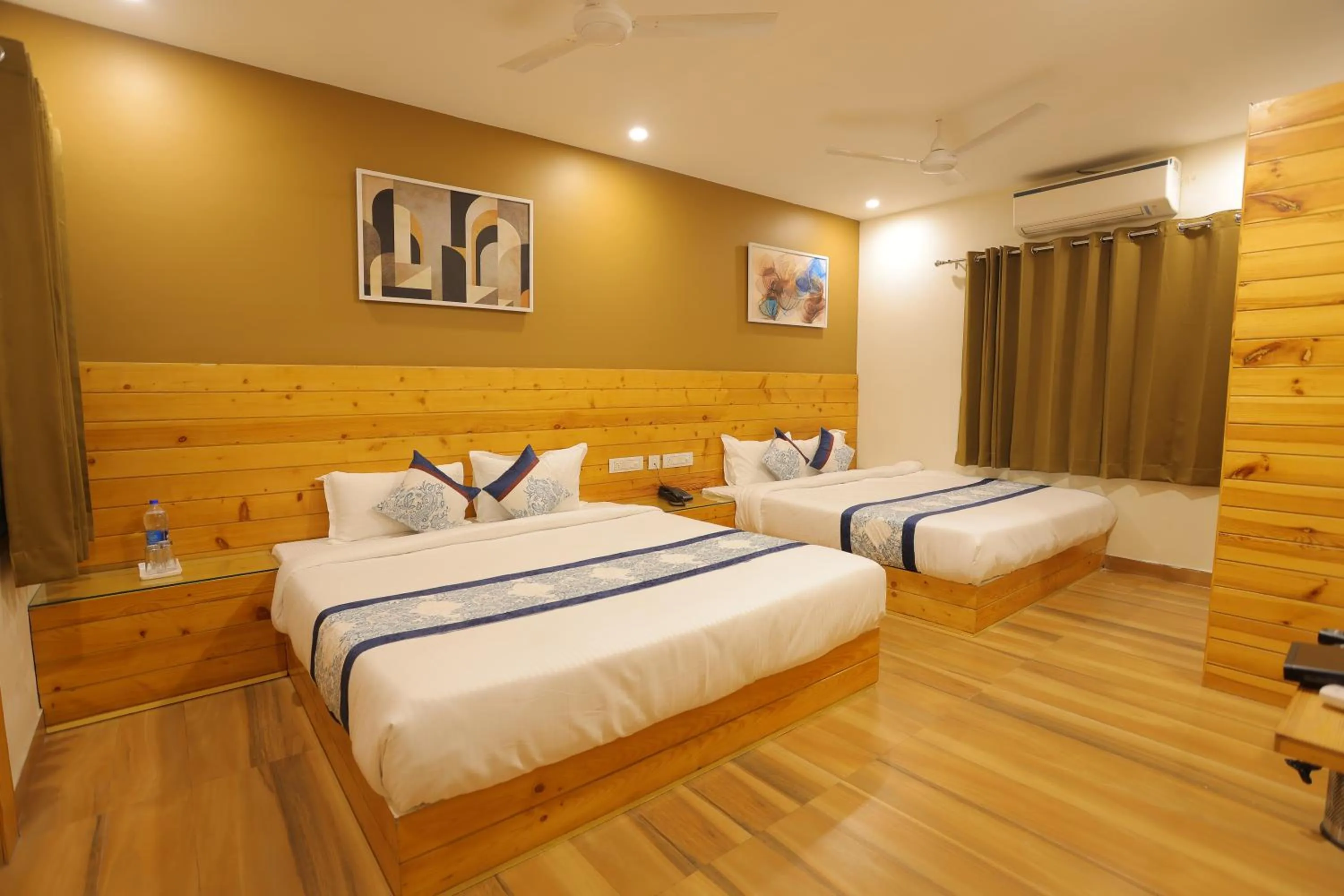 Bed in The Grand Uddhav- a boutique hotel