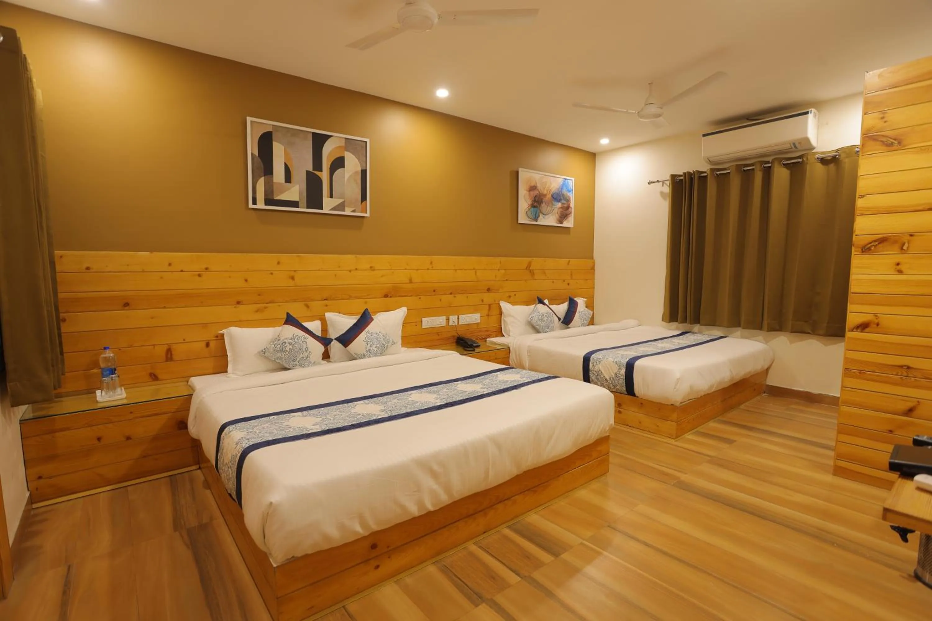 Bed in The Grand Uddhav- a boutique hotel