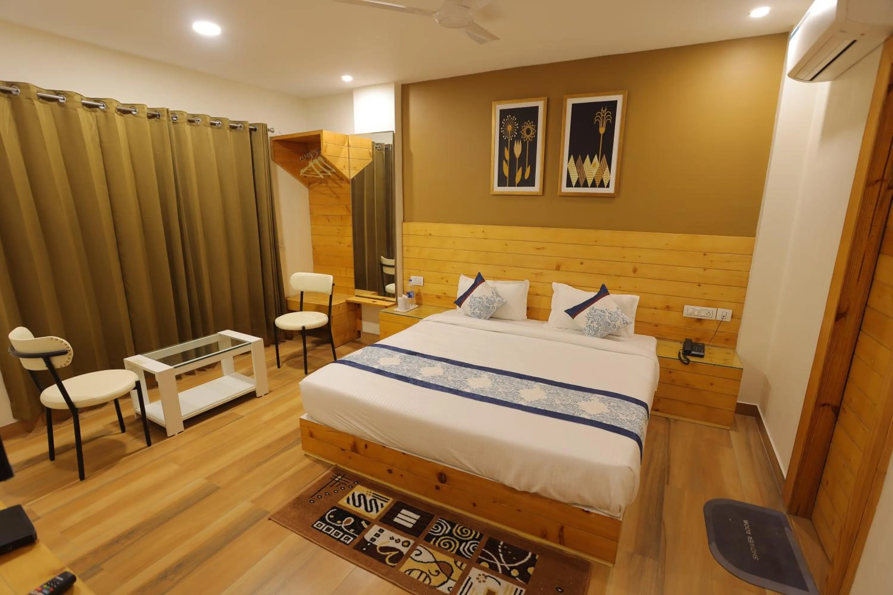 Bed in The Grand Uddhav- a boutique hotel