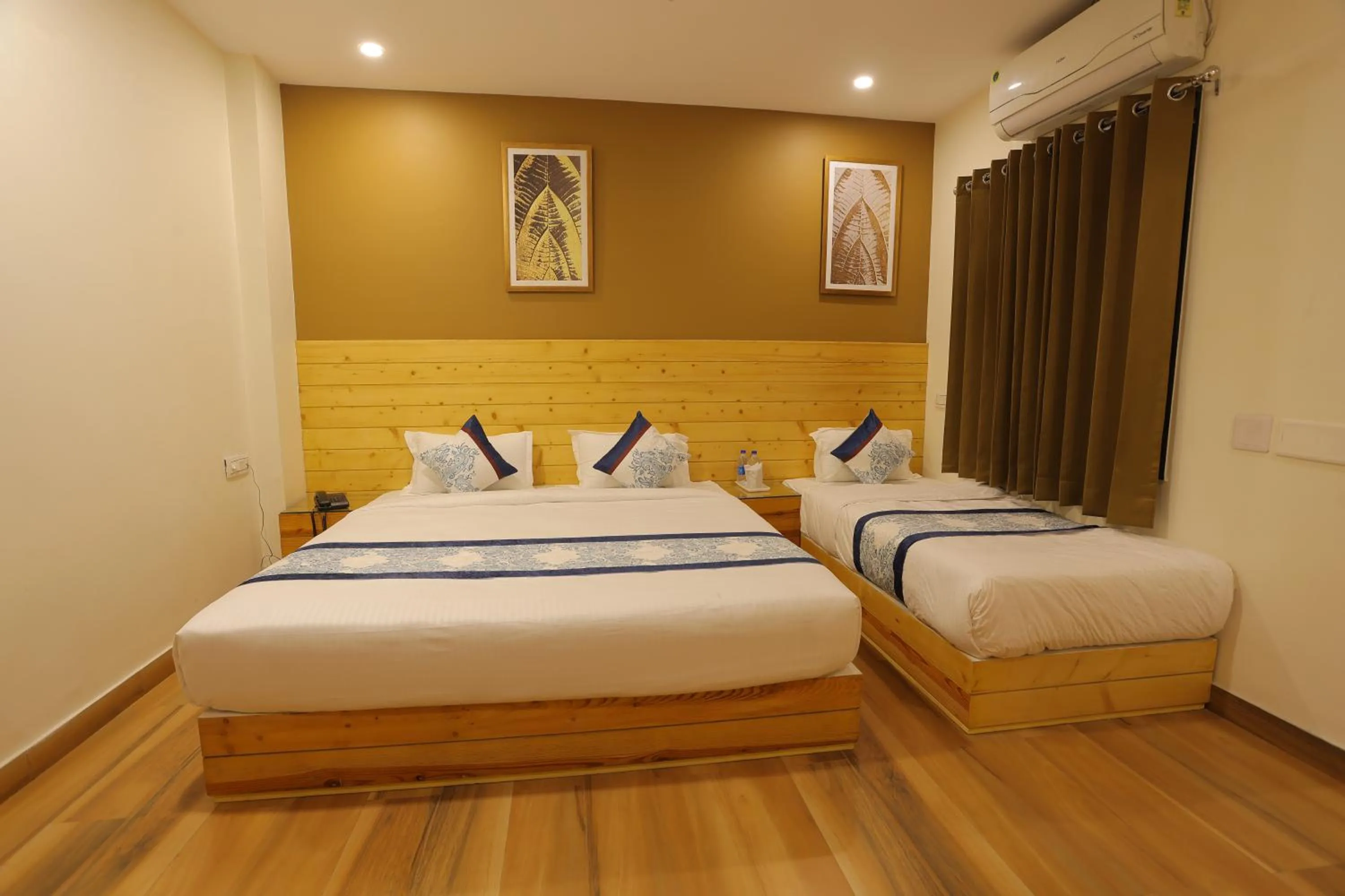 Bed in The Grand Uddhav- a boutique hotel