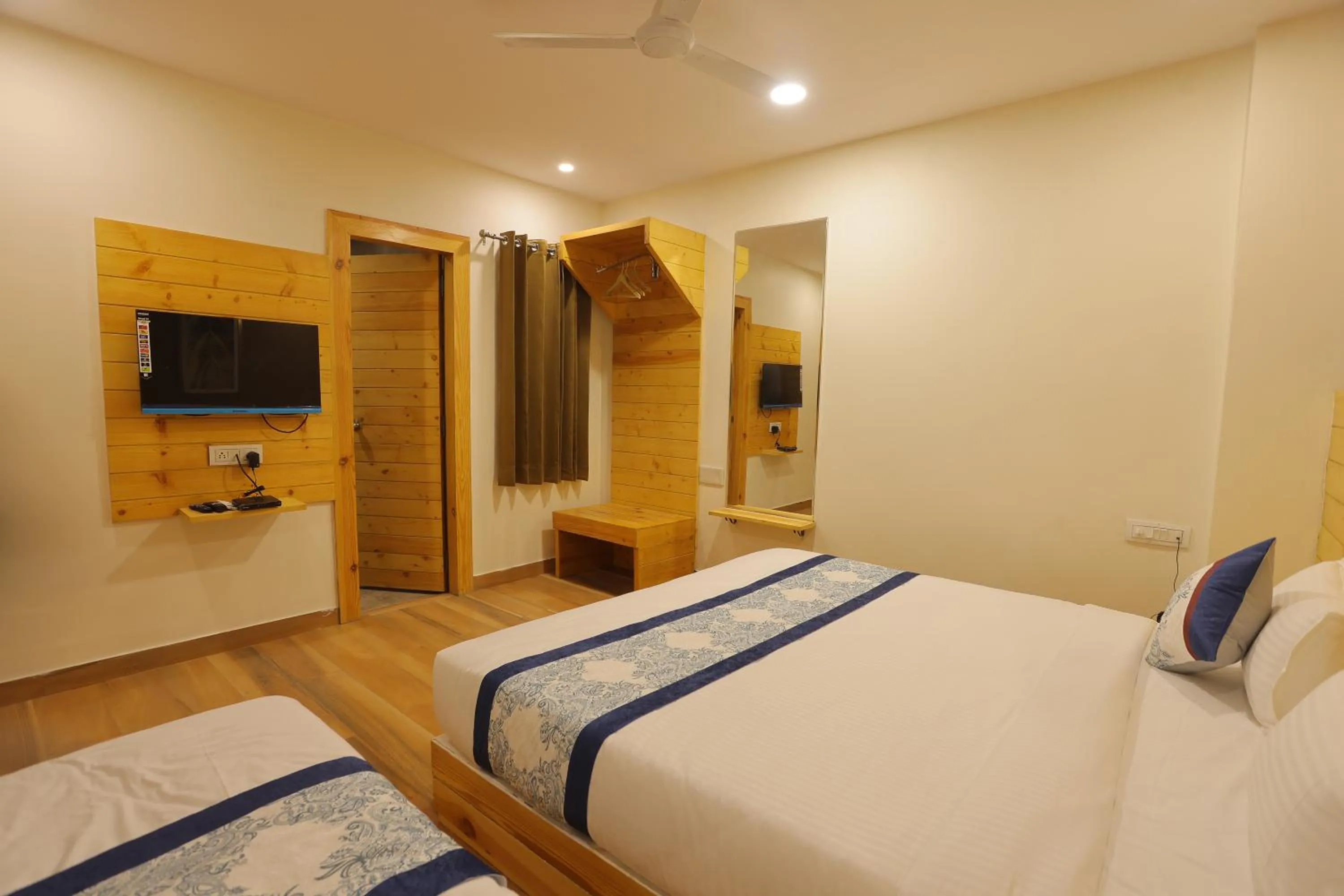 Bed in The Grand Uddhav- a boutique hotel