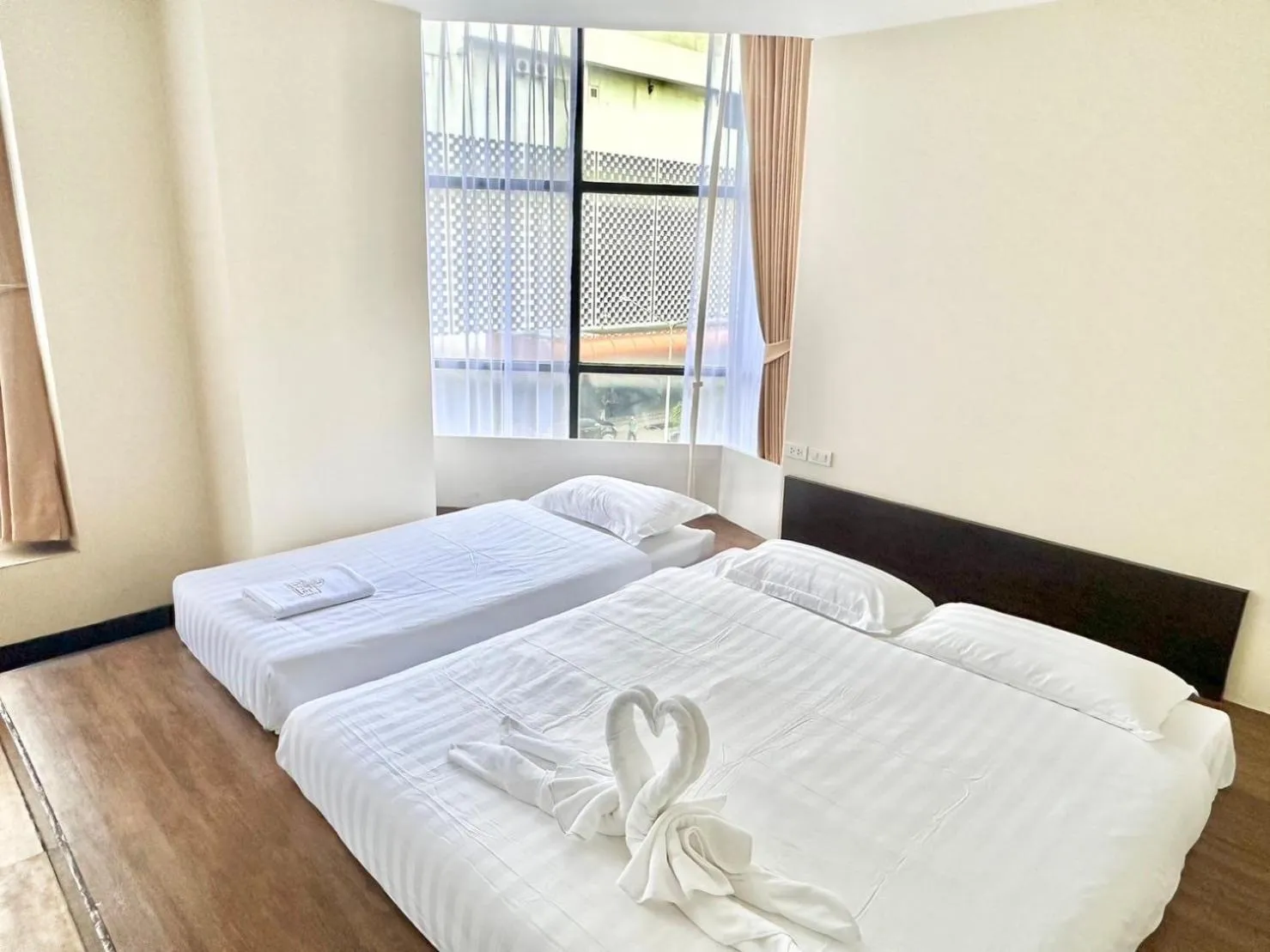 Bed in ABC SO Hotel Bangkok