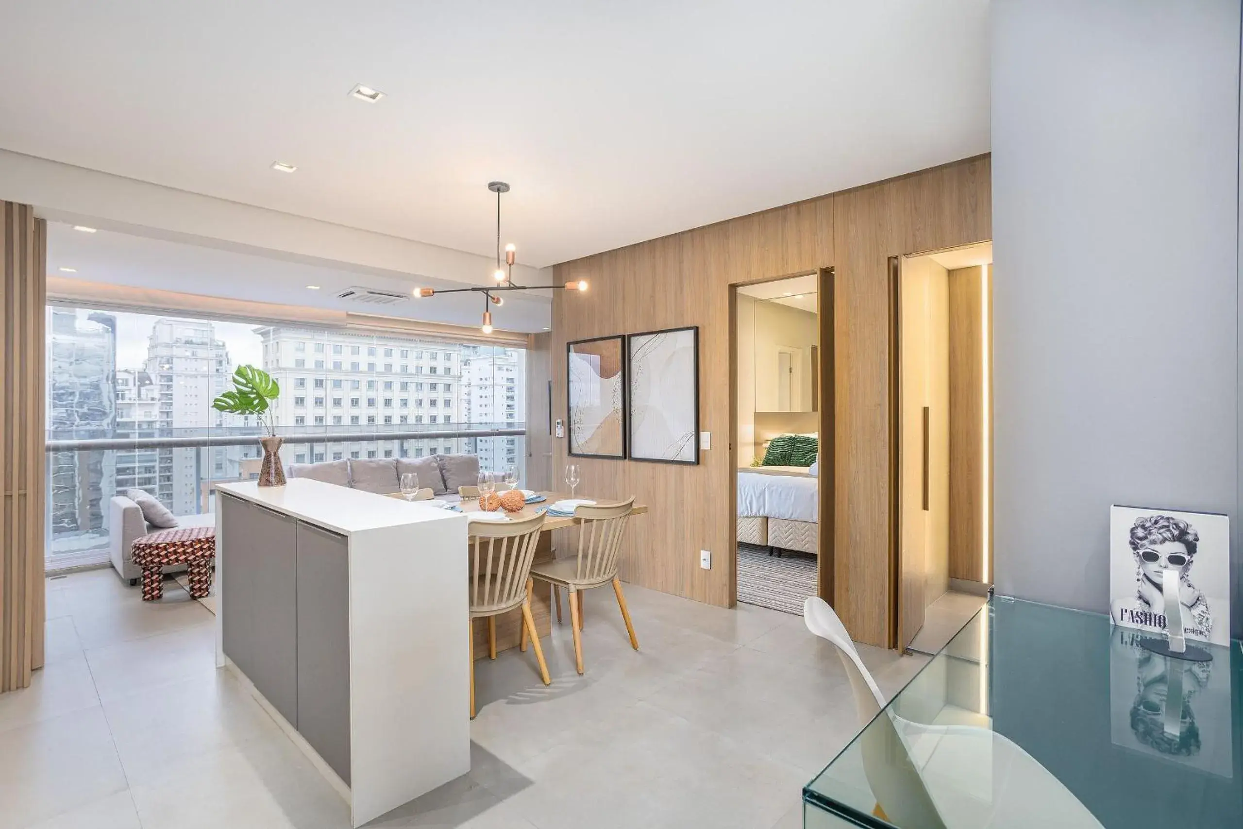 Apartment with Balcony in One Eleven Home And Work By Helbor Apartment with Balcony in One Eleven Home And Work By Helbor