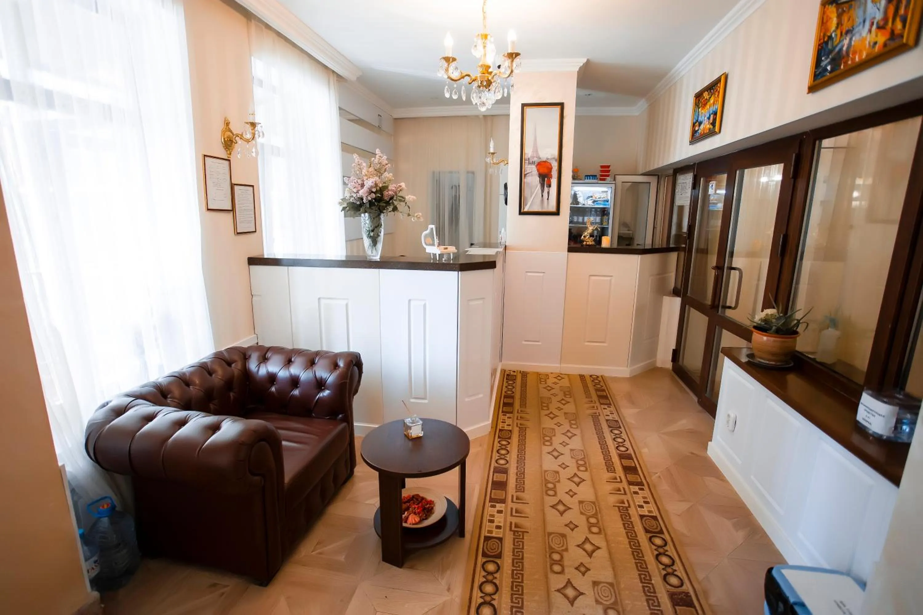 Lobby or reception in Versal Hotel