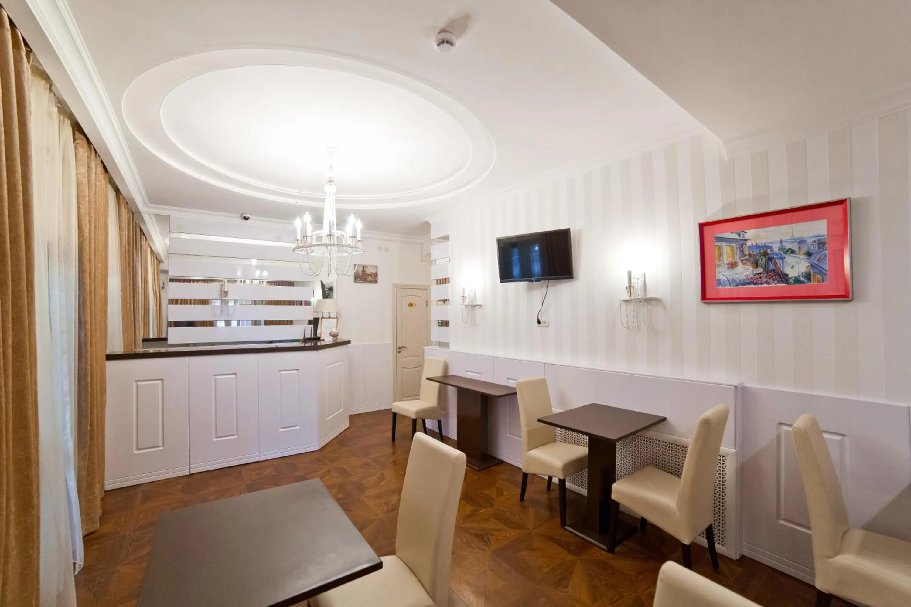 Lobby or reception in Versal Hotel