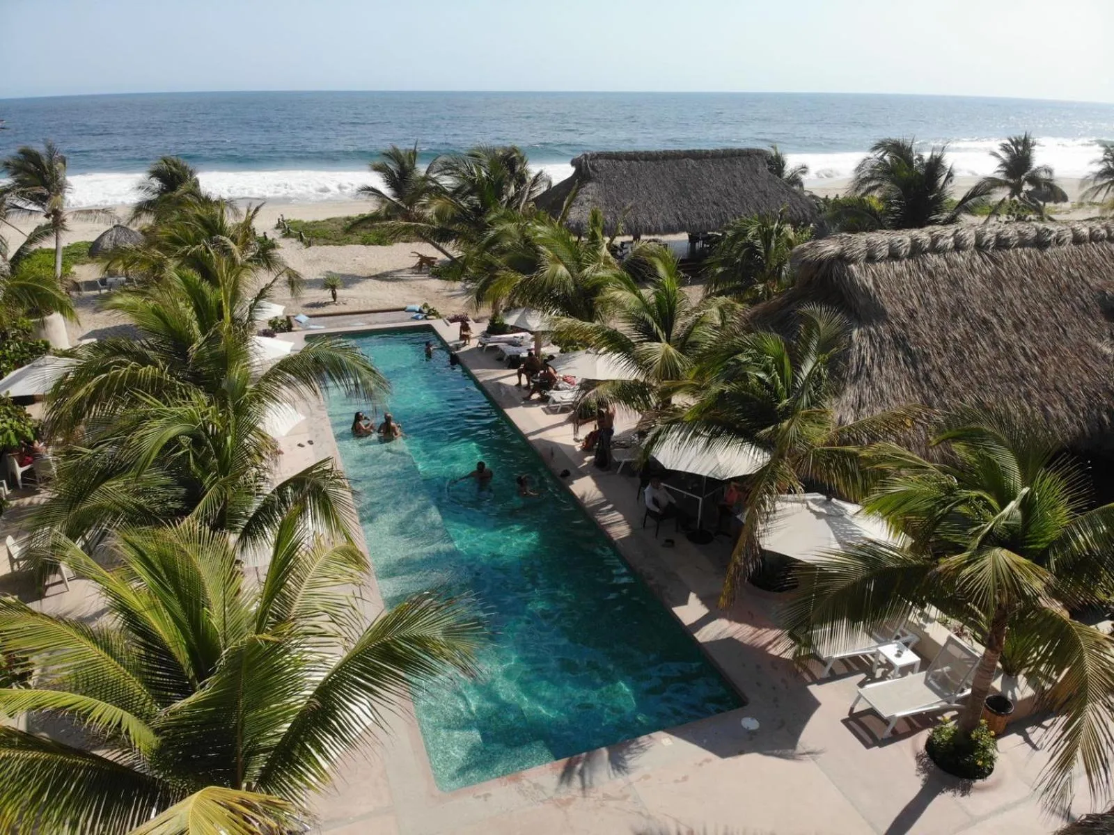Swimming pool in El Origen Villas & Spa-Puerto Escondido
