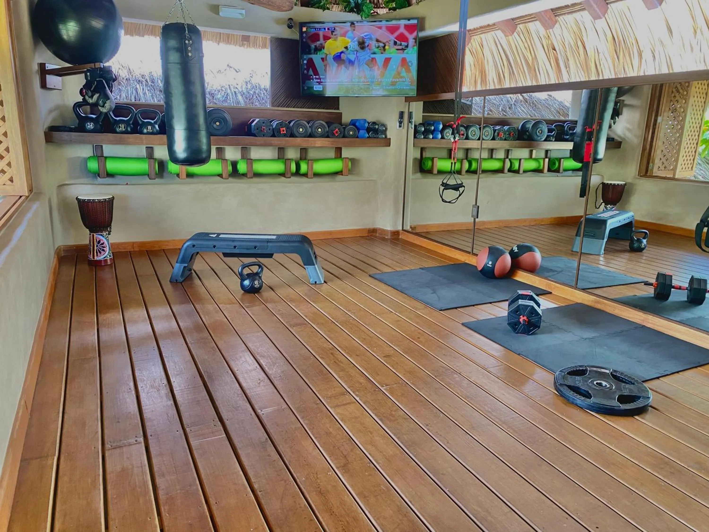 Fitness centre/facilities in El Origen Villas & Spa-Puerto Escondido