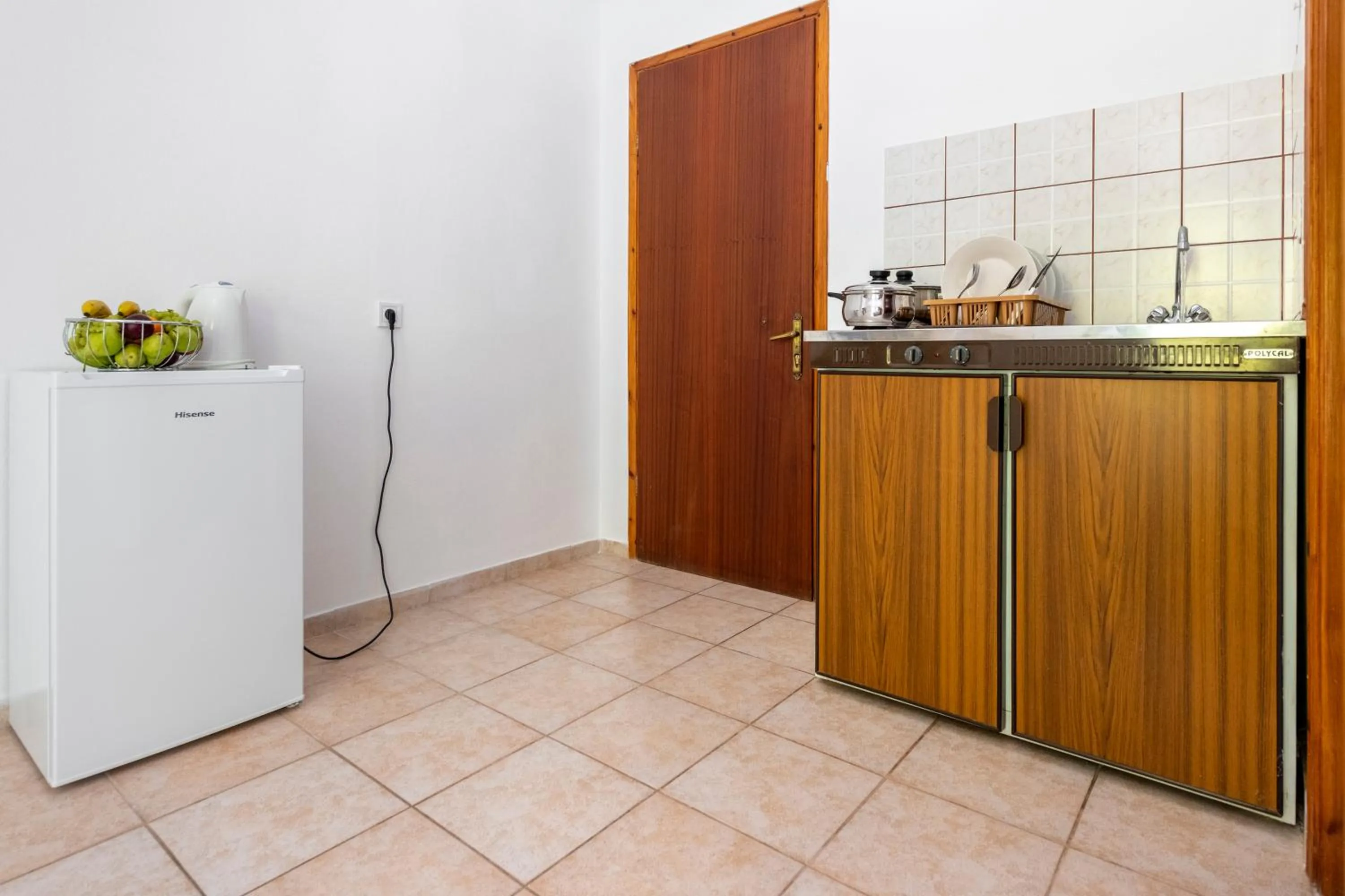Kitchen or kitchenette in Faro Del Porto
