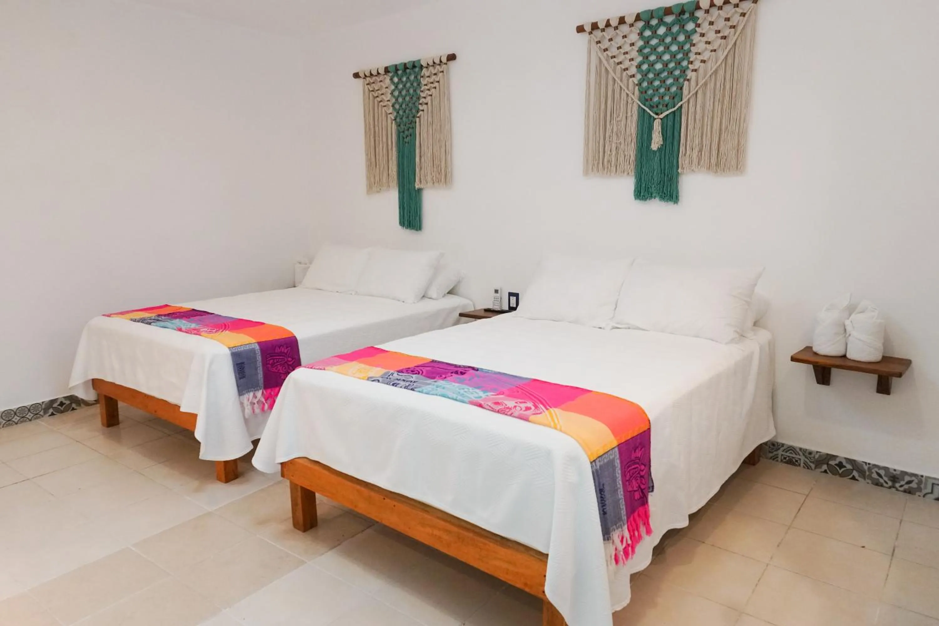 Bed in Linda Vecindad Playa del Carmen