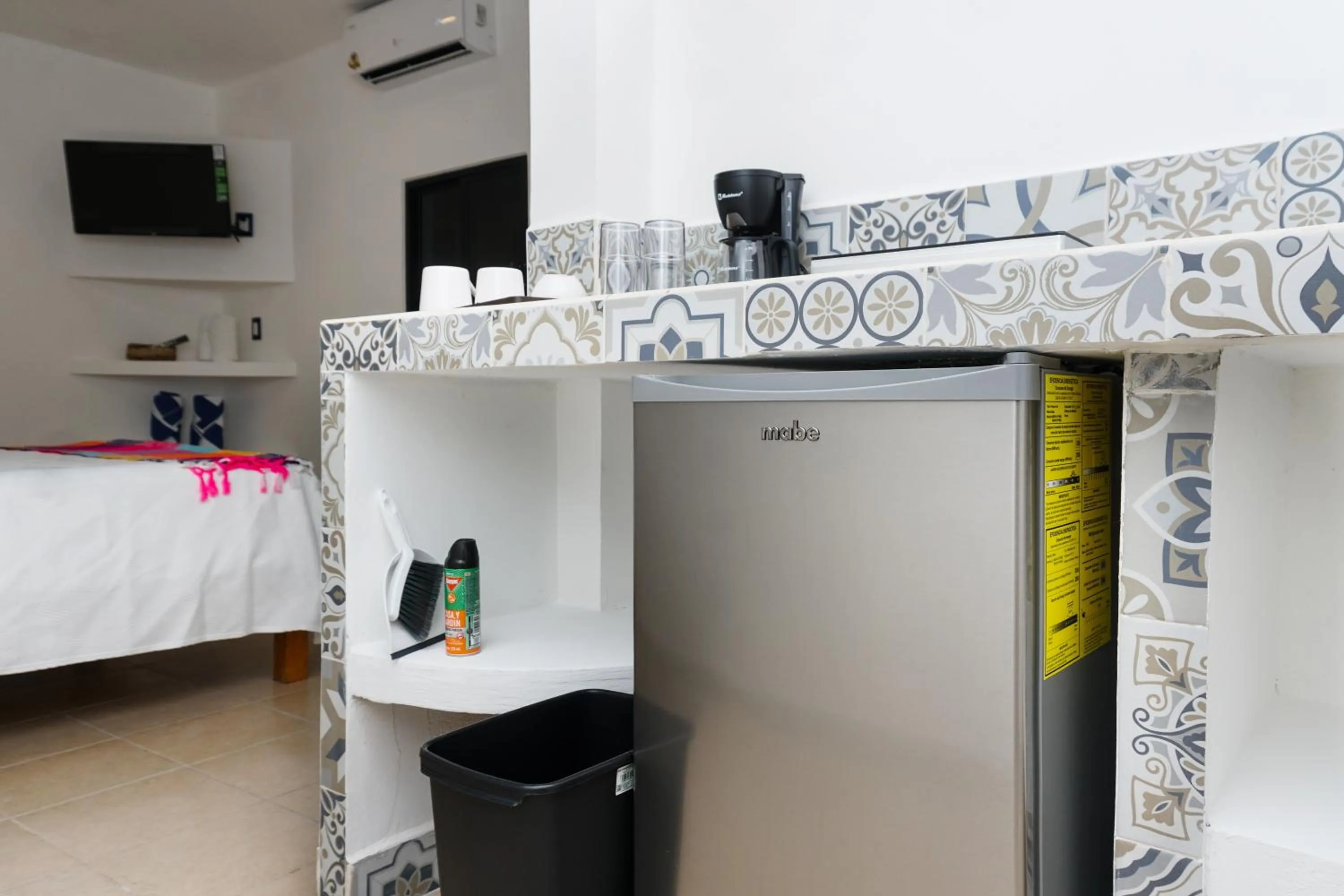 Bed in Linda Vecindad Playa del Carmen