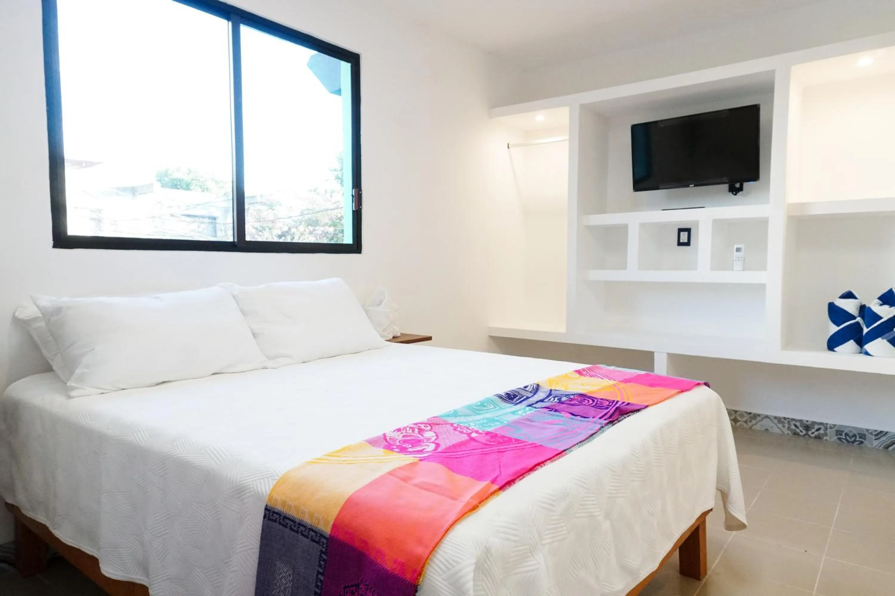 Bed in Linda Vecindad Playa del Carmen