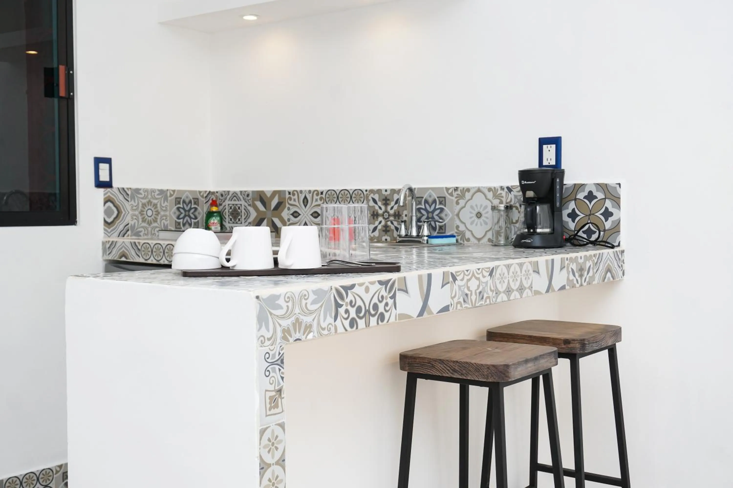 Coffee/tea facilities in Linda Vecindad Playa del Carmen