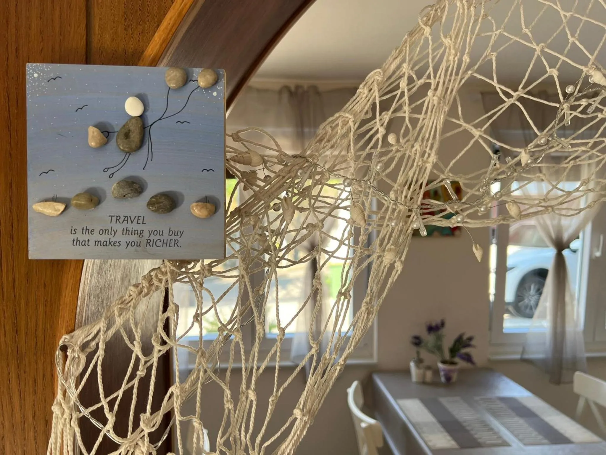 Decorative detail in Guesthouse Villa Stanger