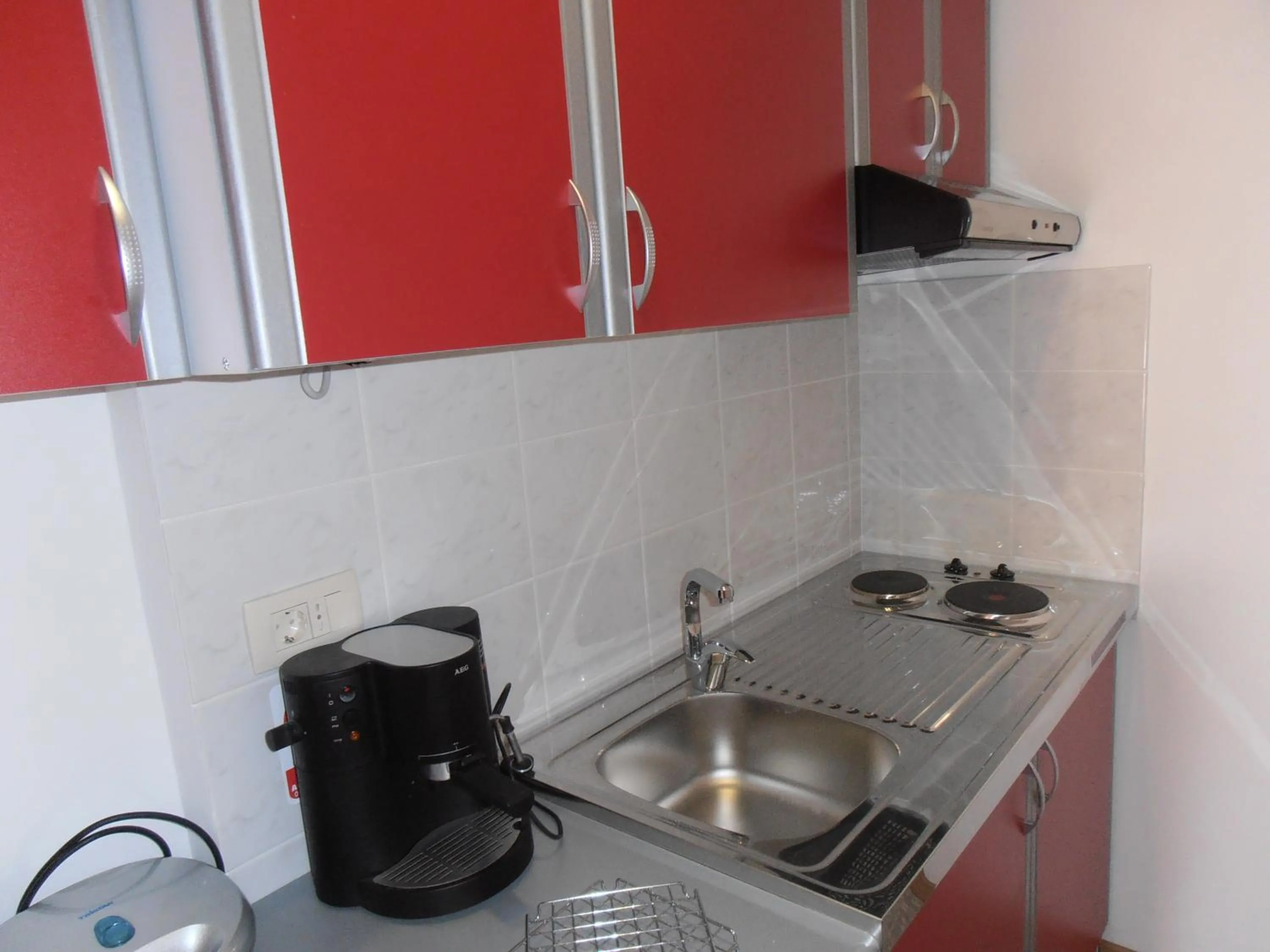 Kitchen or kitchenette in Guesthouse Villa Stanger