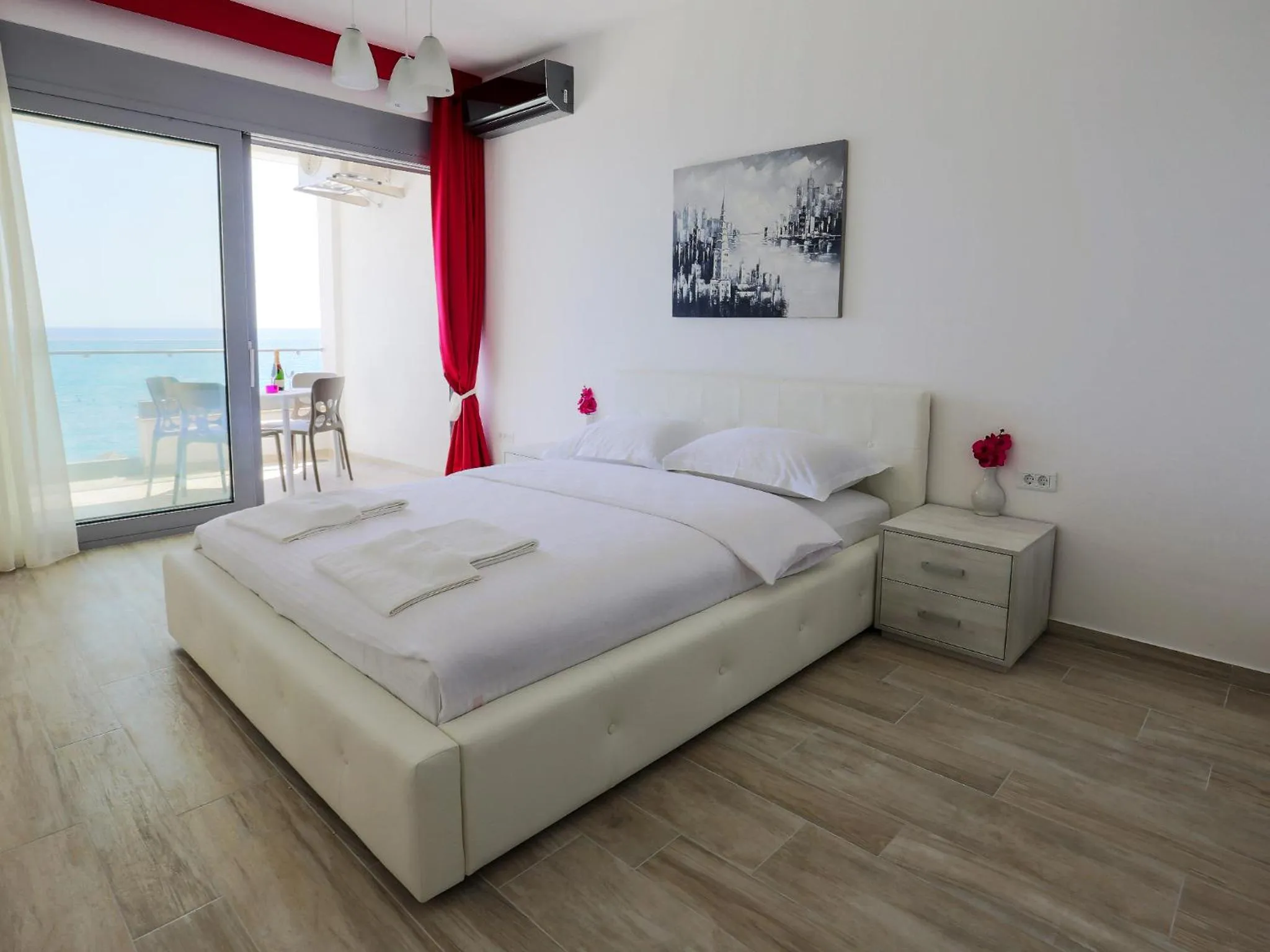 Bedroom, Bed in Apart Hotel Sea Fort