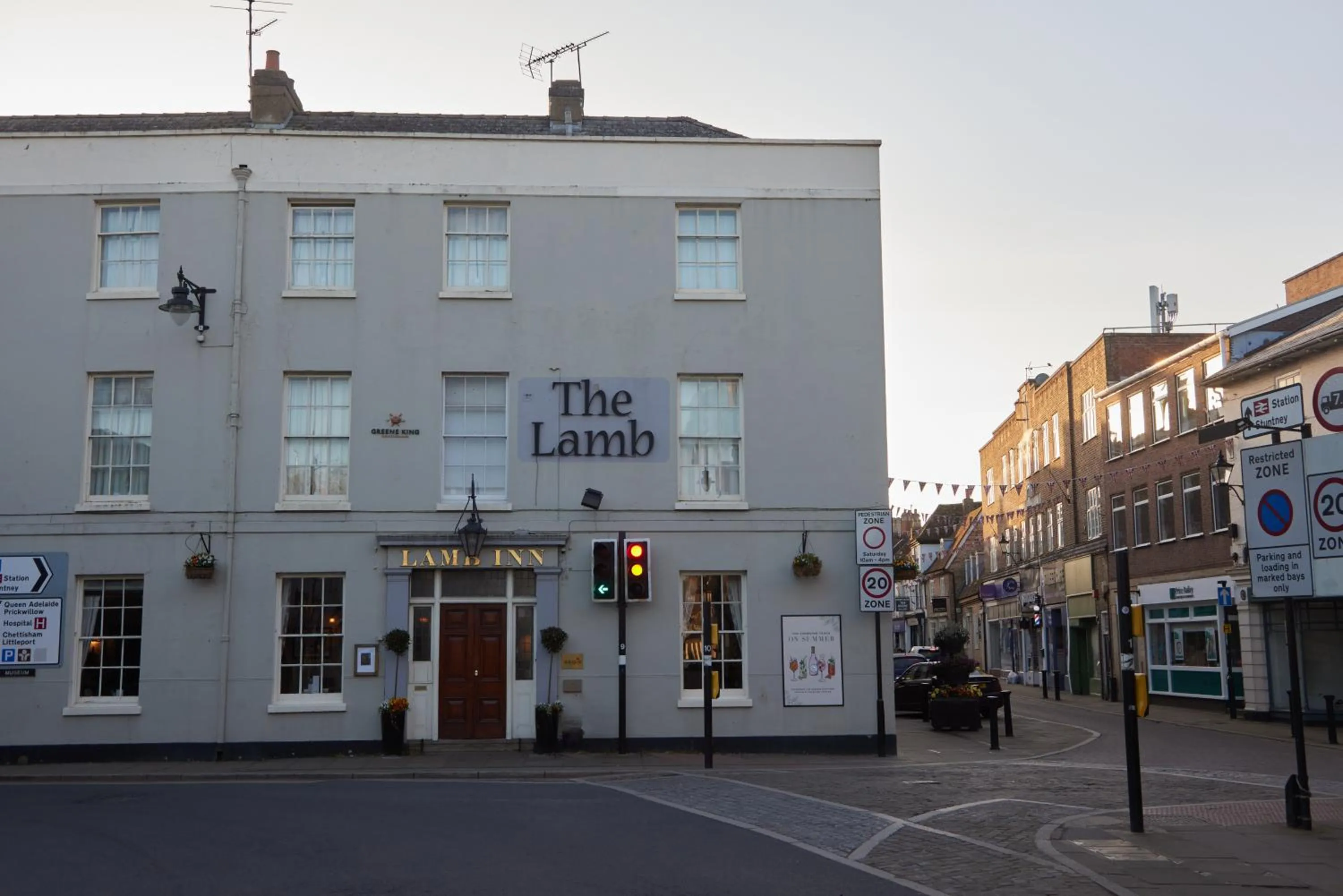 Property building in Lamb Hotel by Greene King Inns