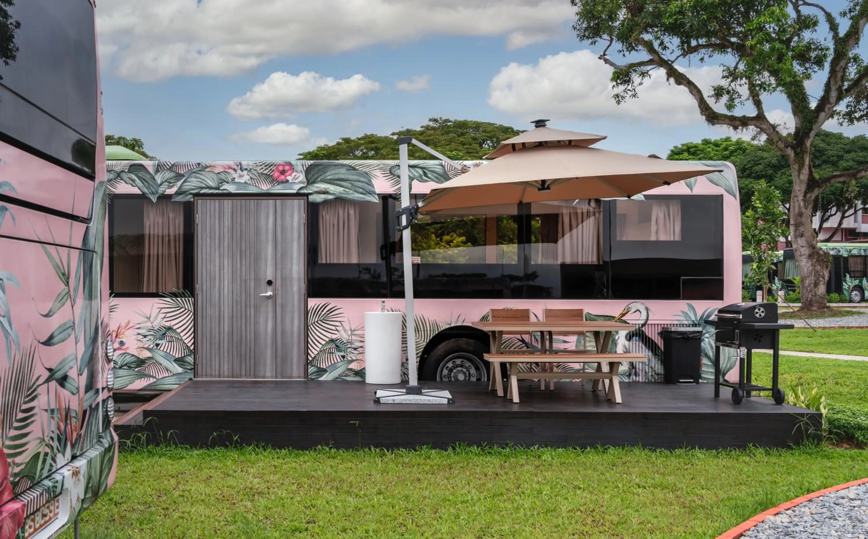 Patio in The Bus Collective