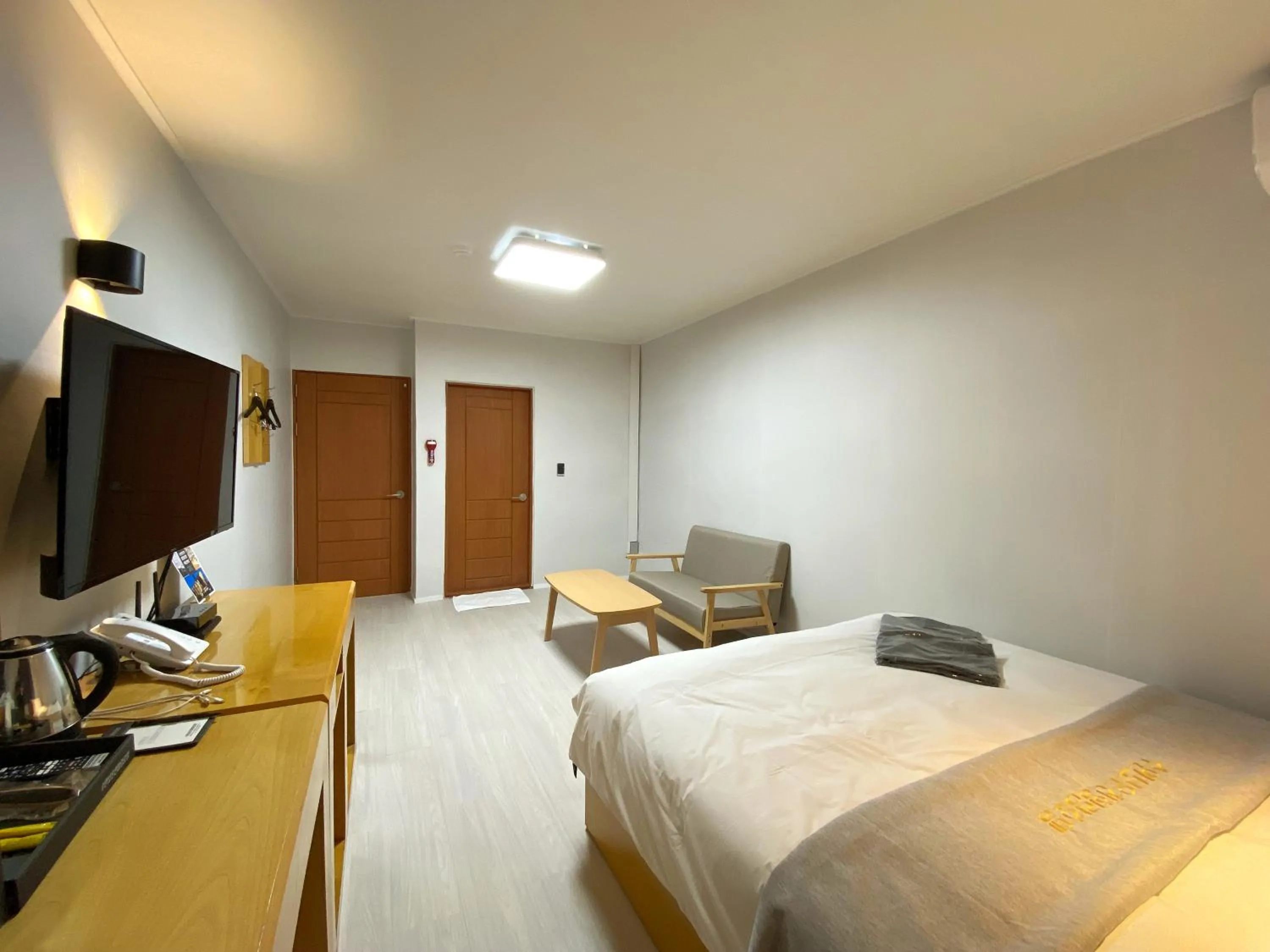 Bed in Suanbo Hot Spring Healing Hotel