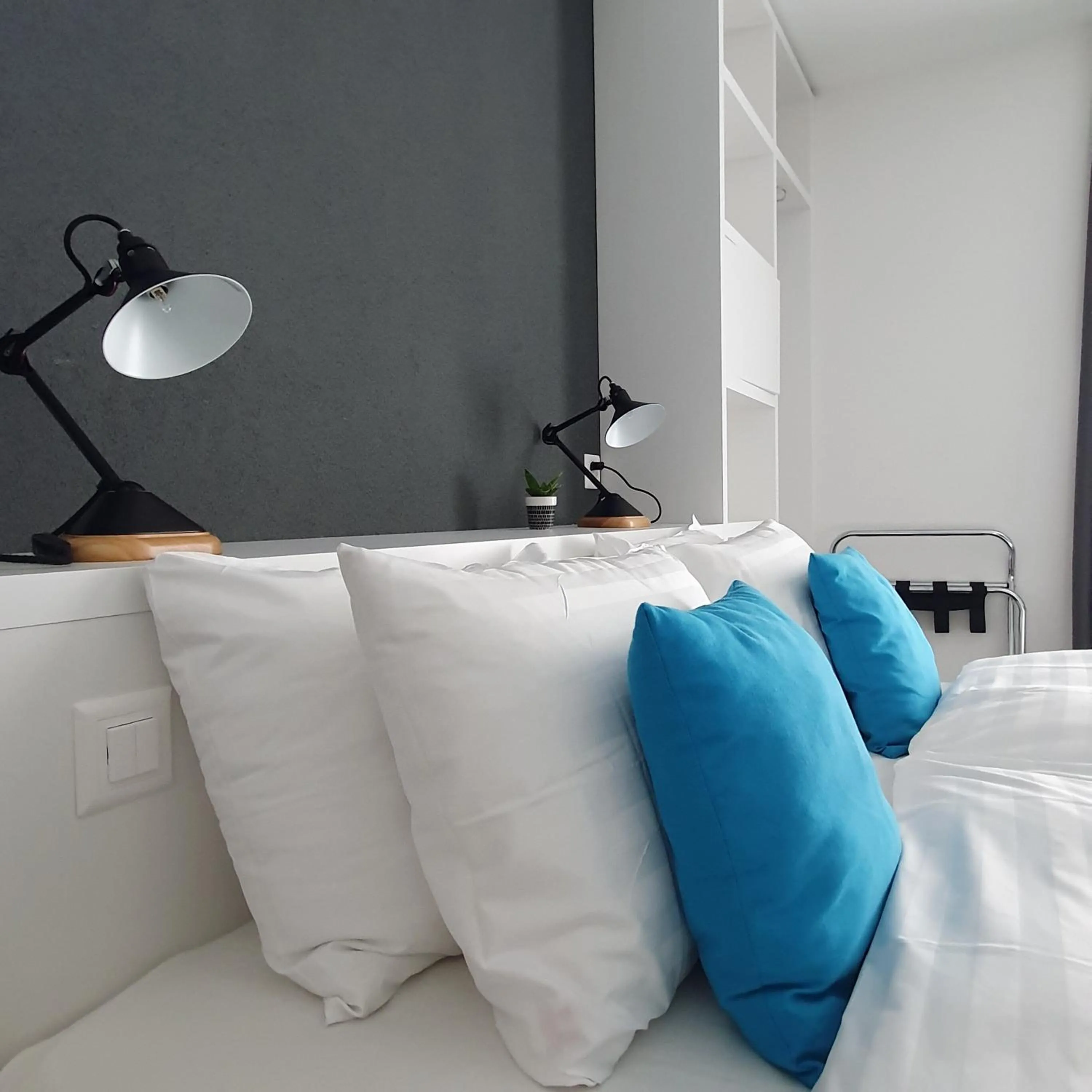 Bed in Hôtel de la Source Yverdon-les-Bains