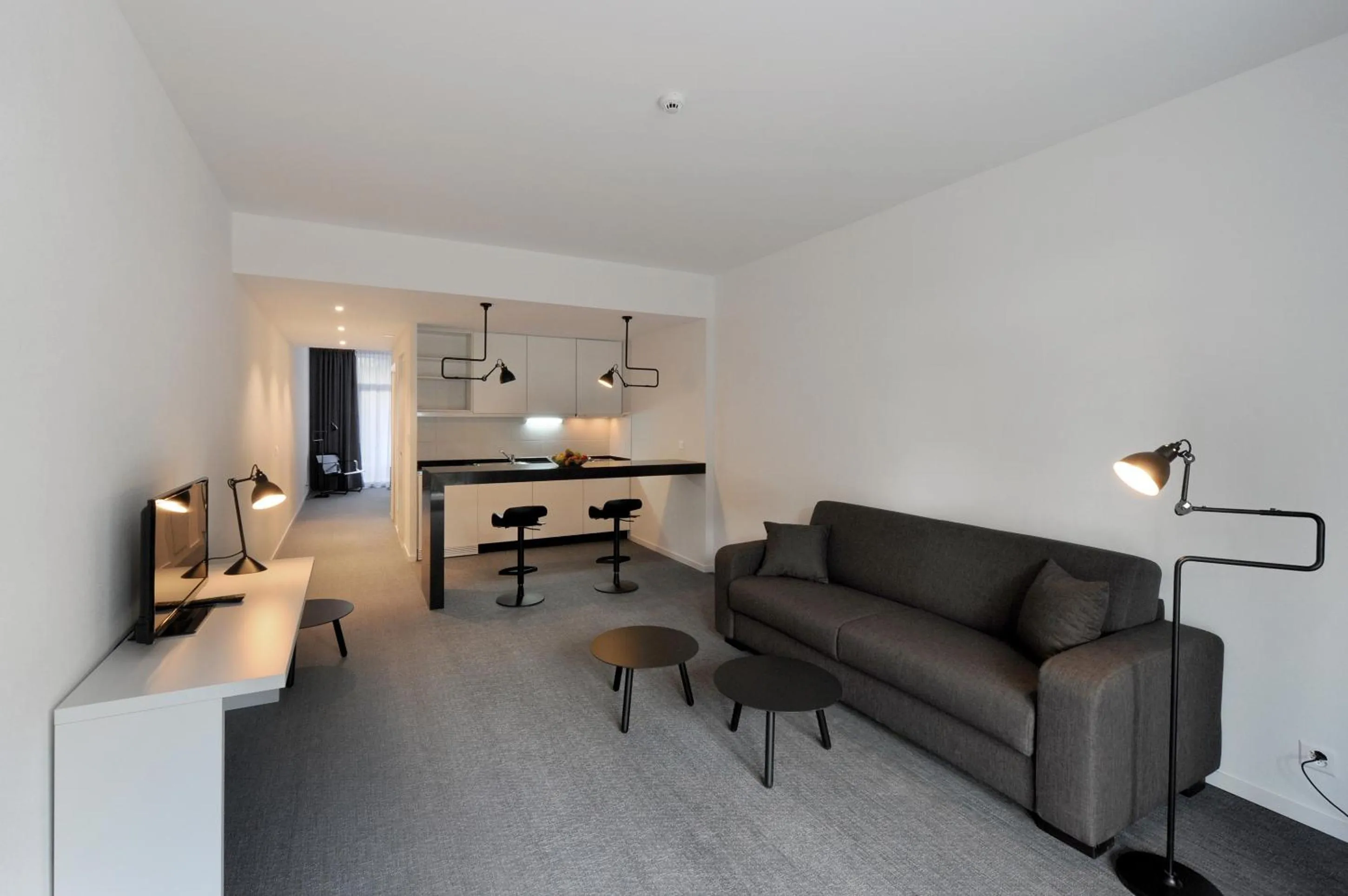 Kitchen or kitchenette in Hôtel de la Source Yverdon-les-Bains