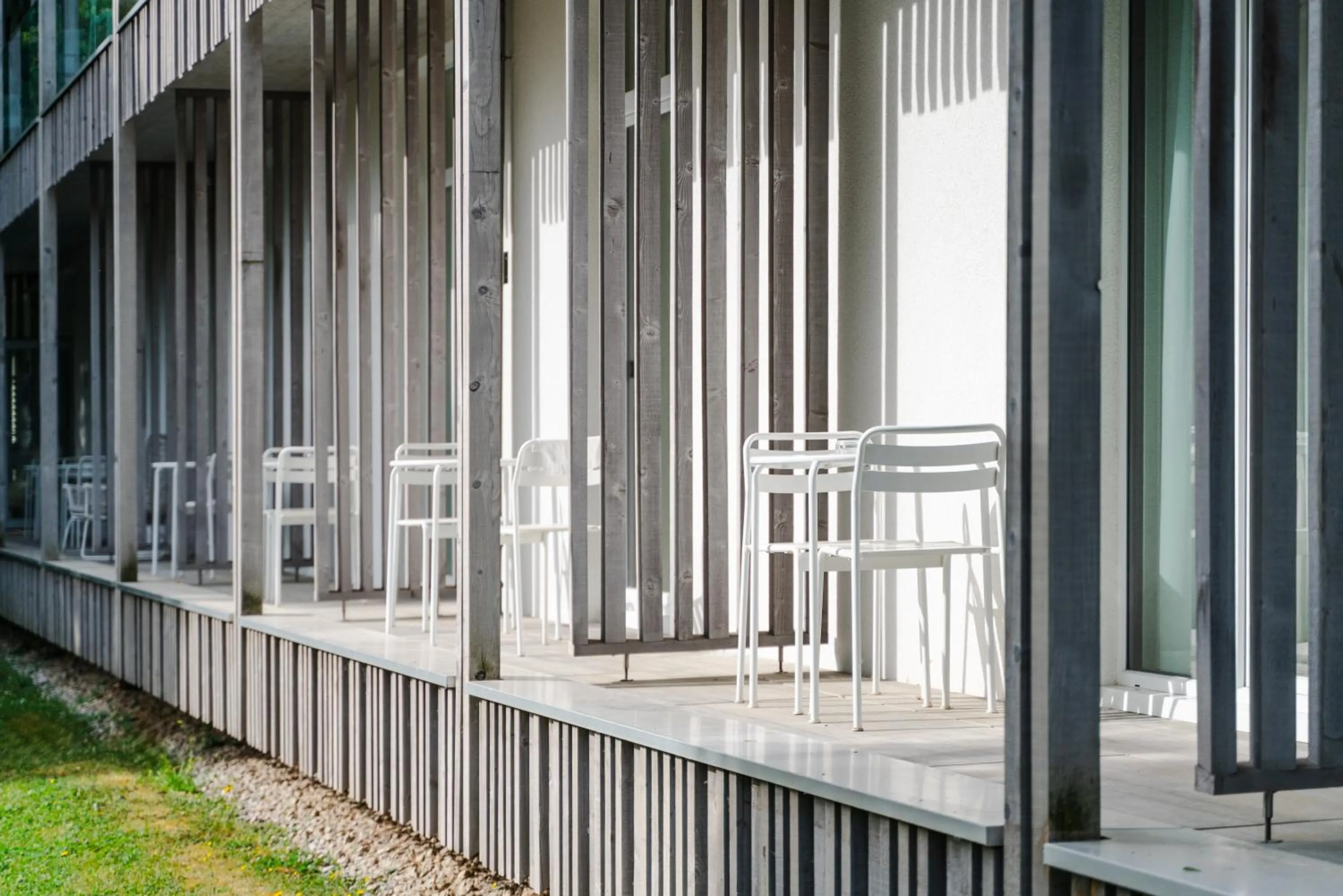 Patio in Hôtel de la Source Yverdon-les-Bains