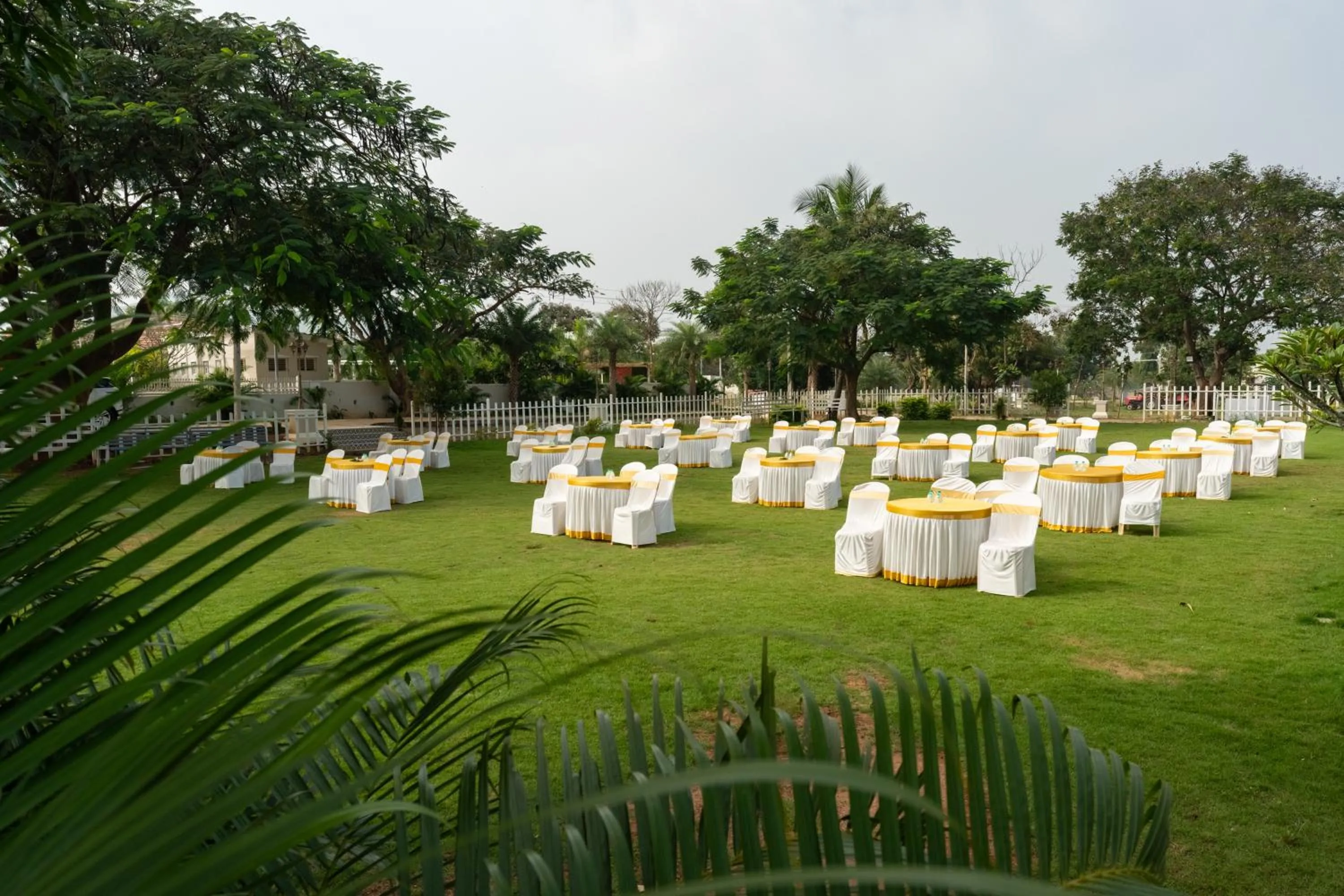 Garden view in CSR Landmark Resorts