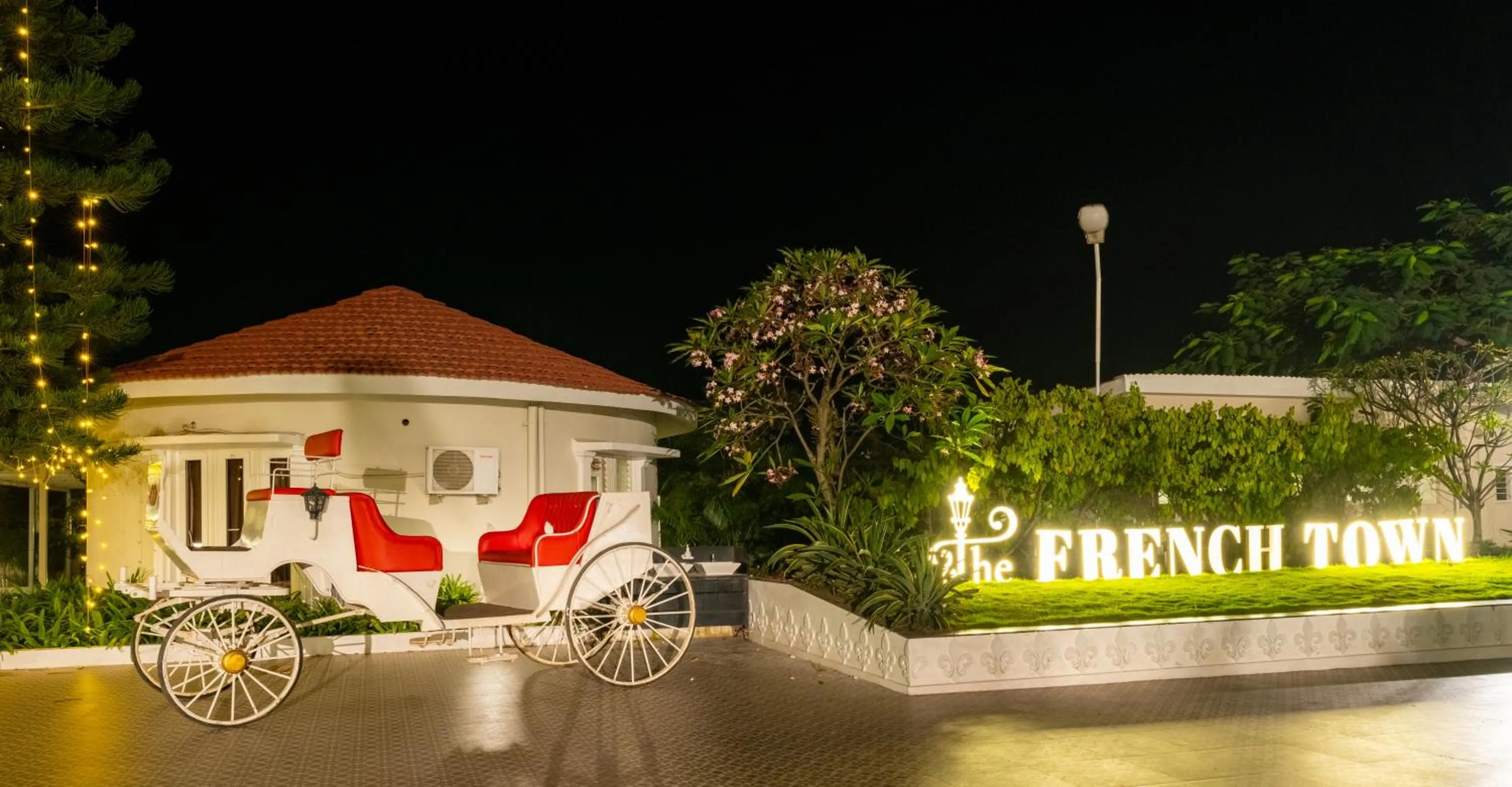 Garden view in CSR Landmark Resorts