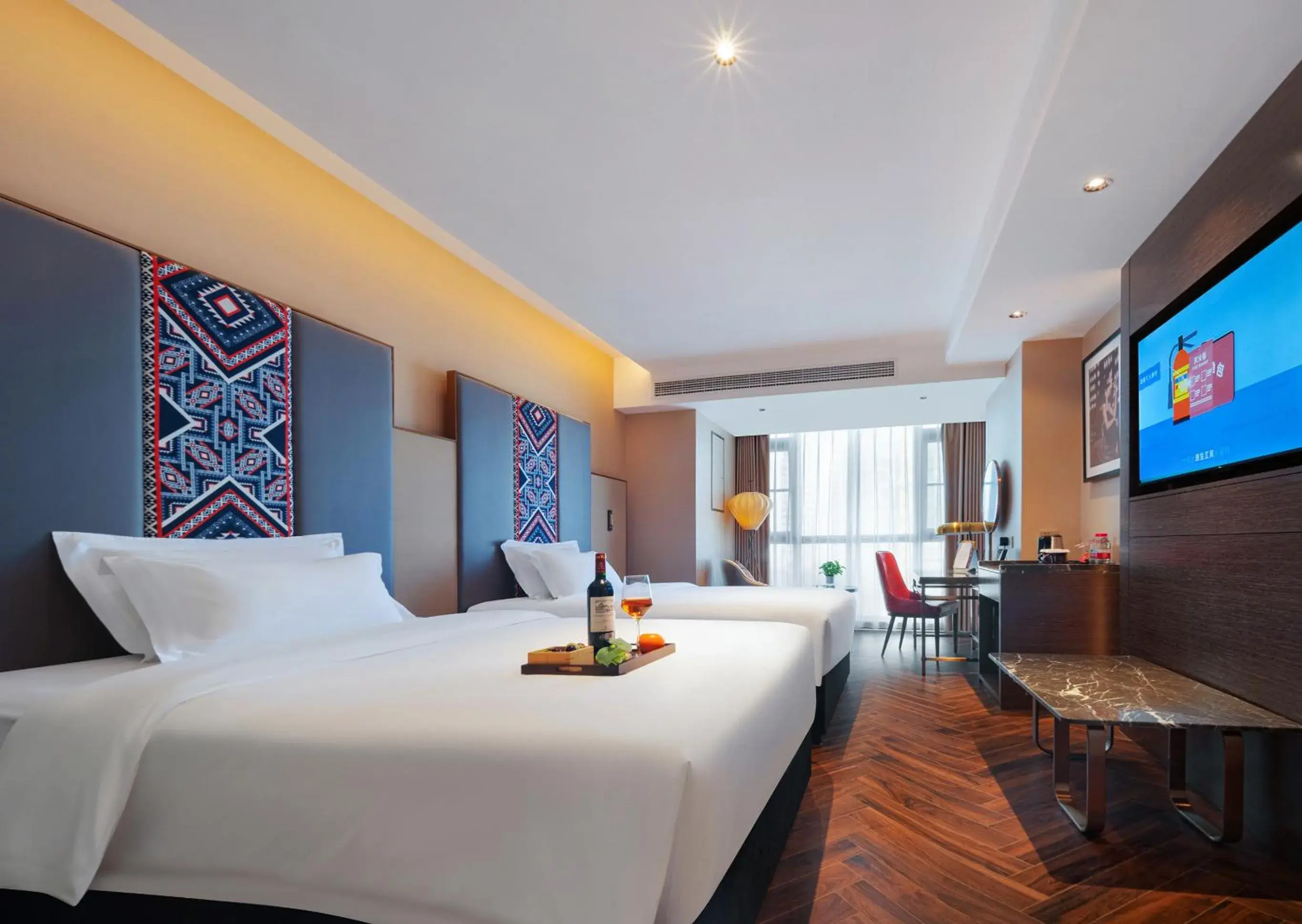Superior Twin Room in Zhangjiajie Metropolo Hotel Superior Twin Room in Zhangjiajie Metropolo Hotel