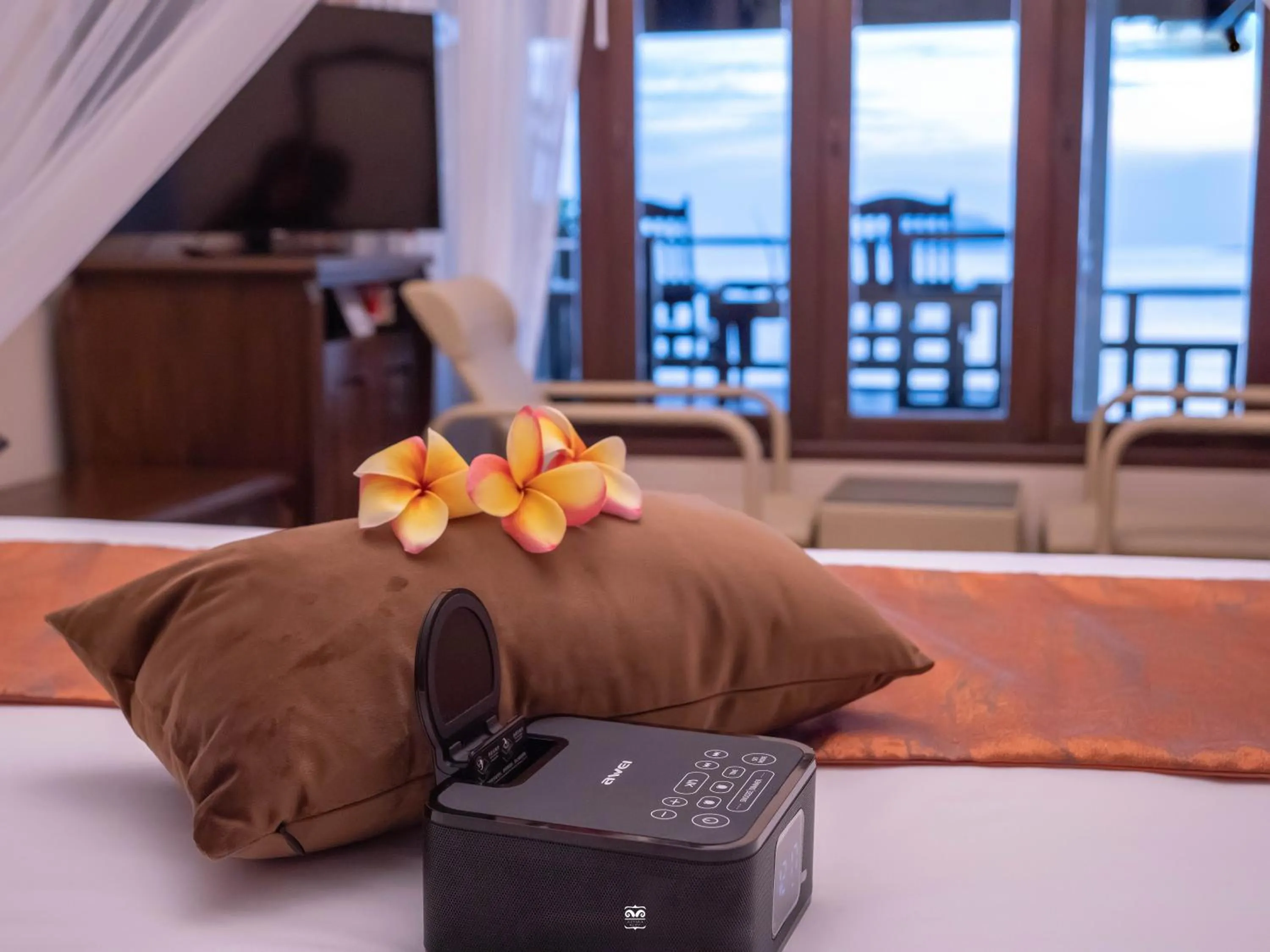 Bed in Victoria Cliff Hotel & Resort, Kawthaung