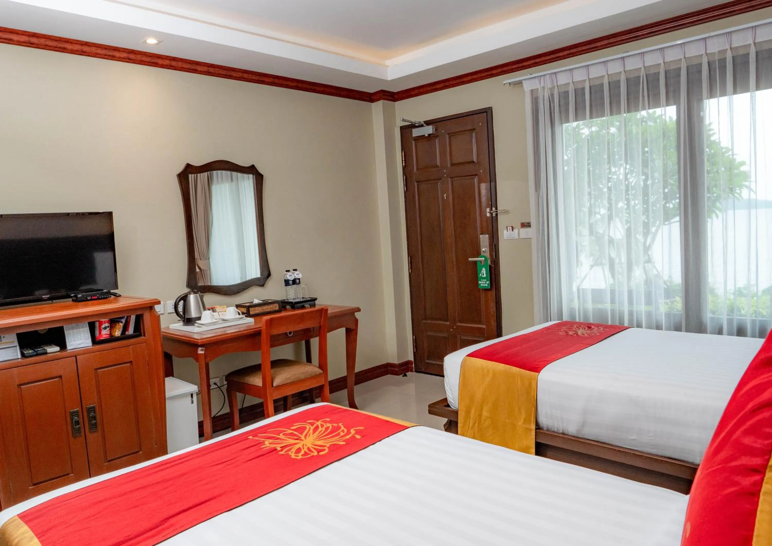 Bed in Victoria Cliff Hotel & Resort, Kawthaung