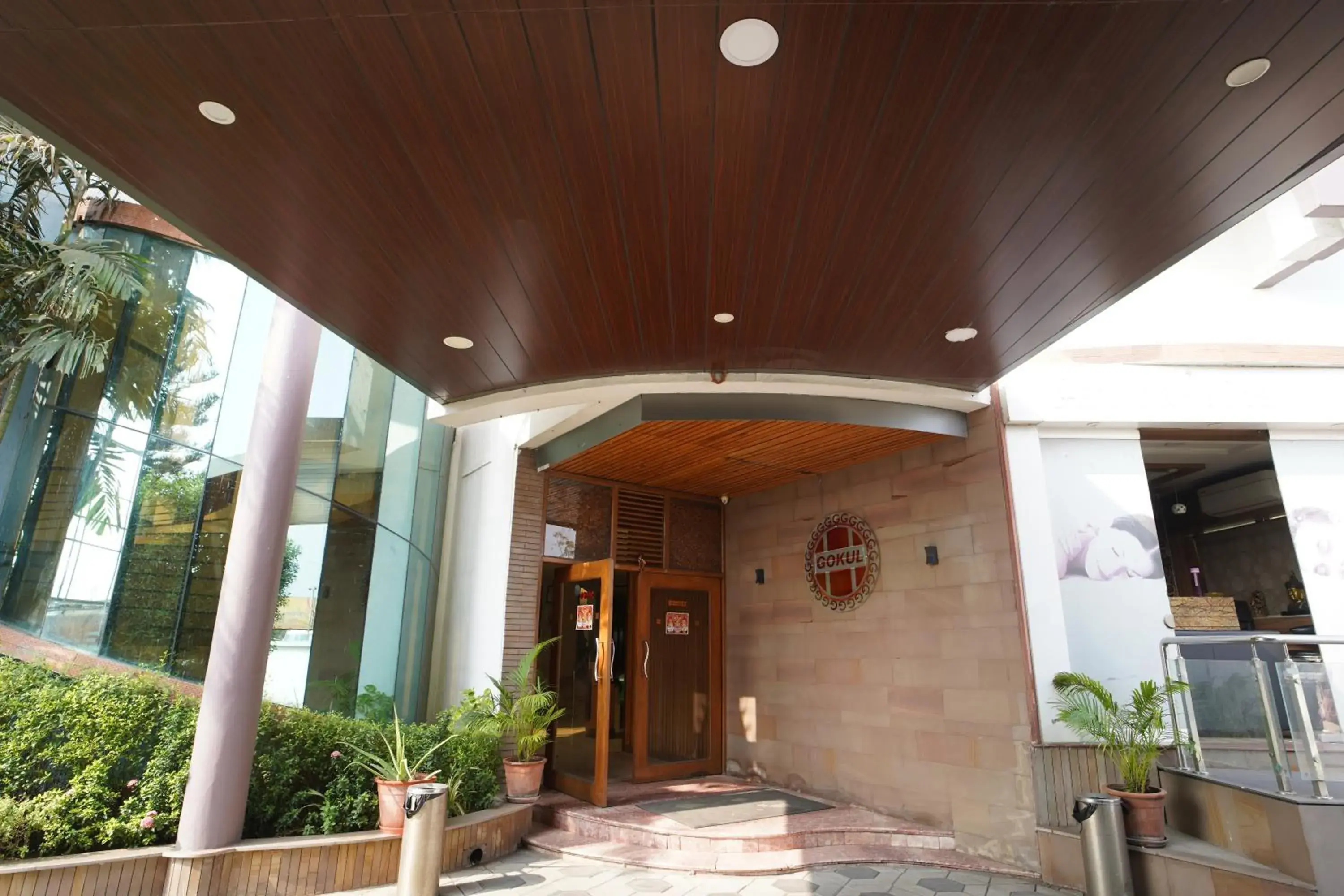 Property building in Hotel Gokul Property building in Hotel Gokul