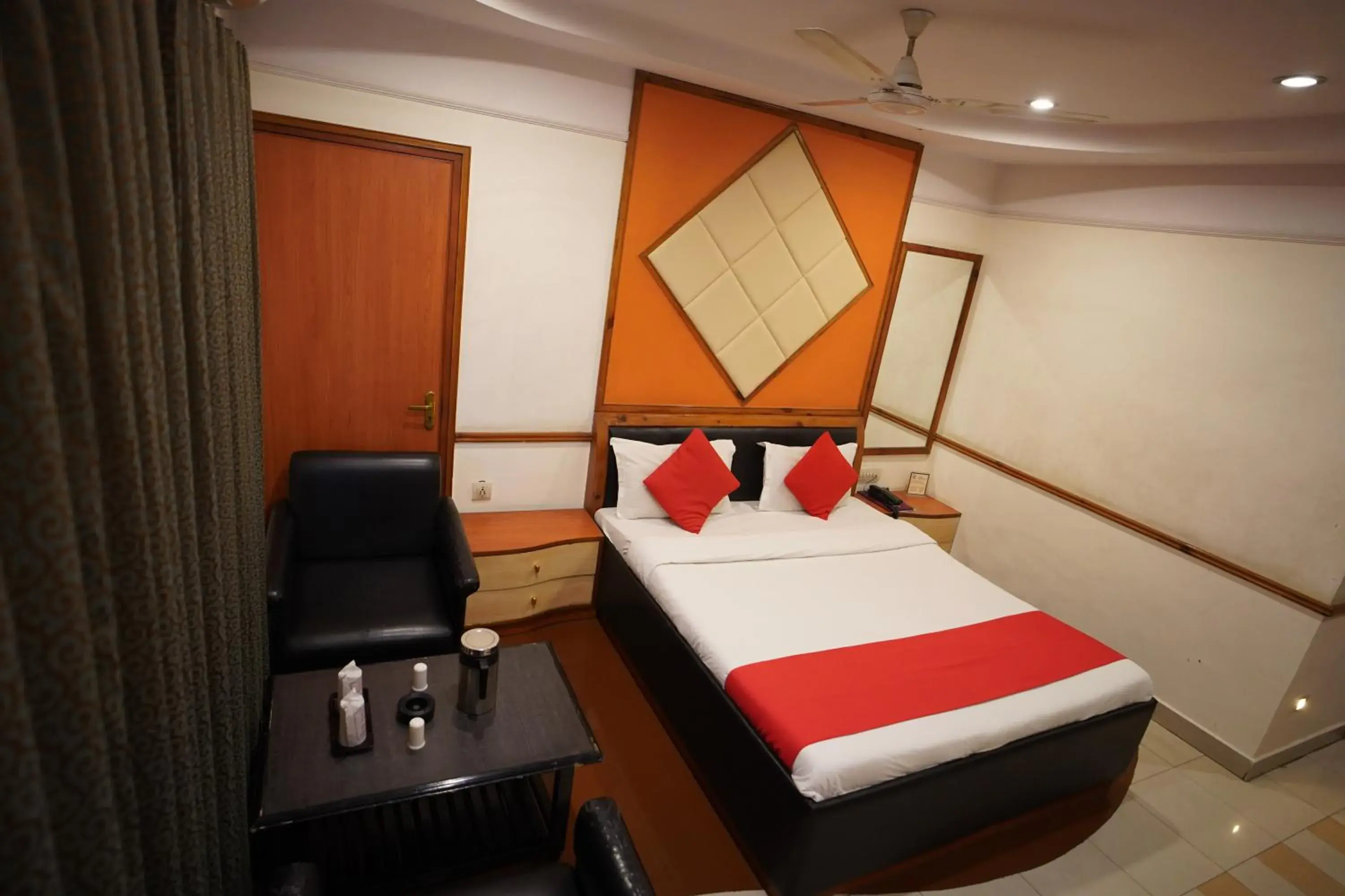 Bed in Hotel Gokul Bed in Hotel Gokul