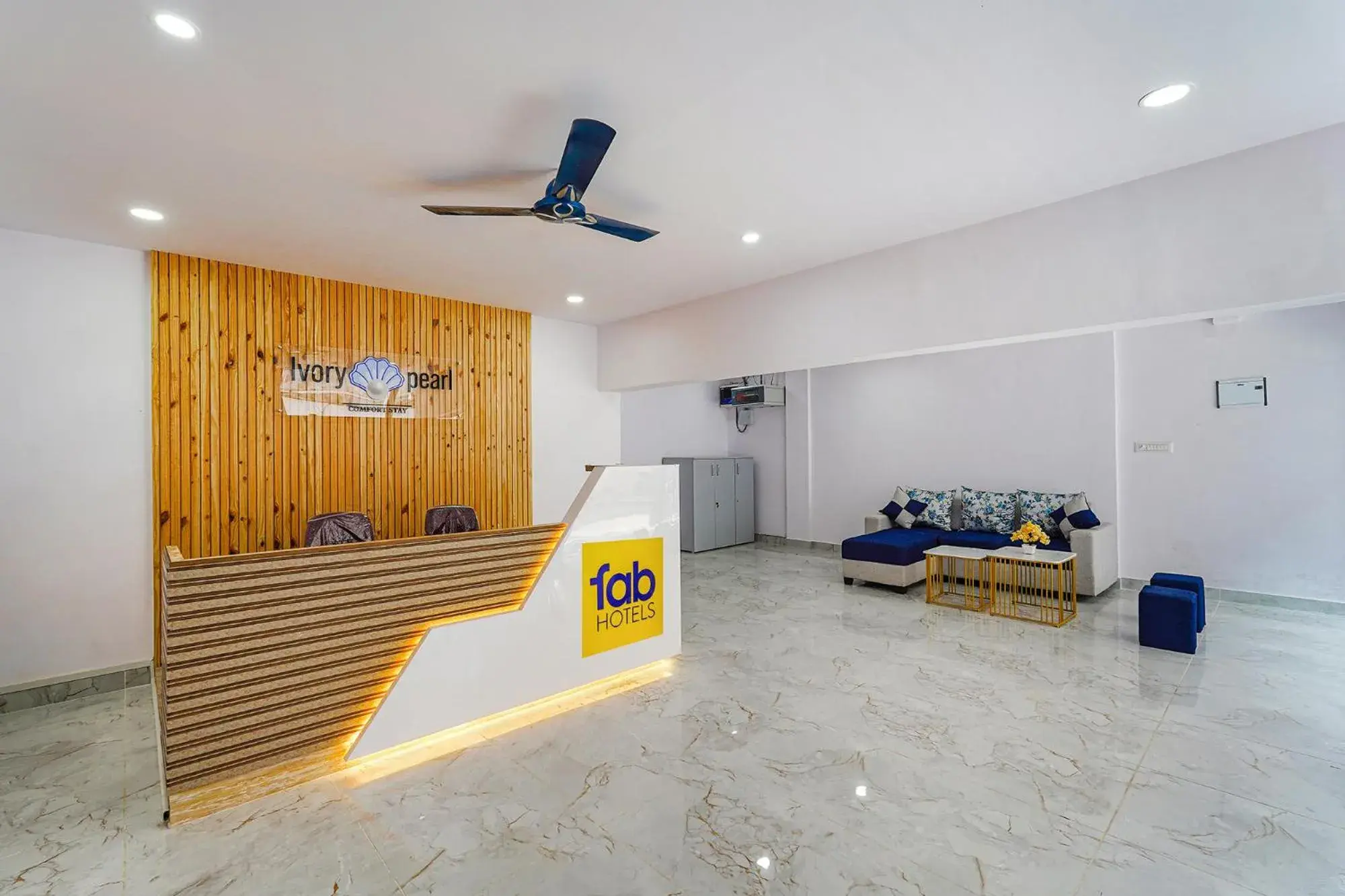 Lobby or reception in FabHotel Ivory Pearl - Nr Sony Signal Lobby or reception in FabHotel Ivory Pearl - Nr Sony Signal