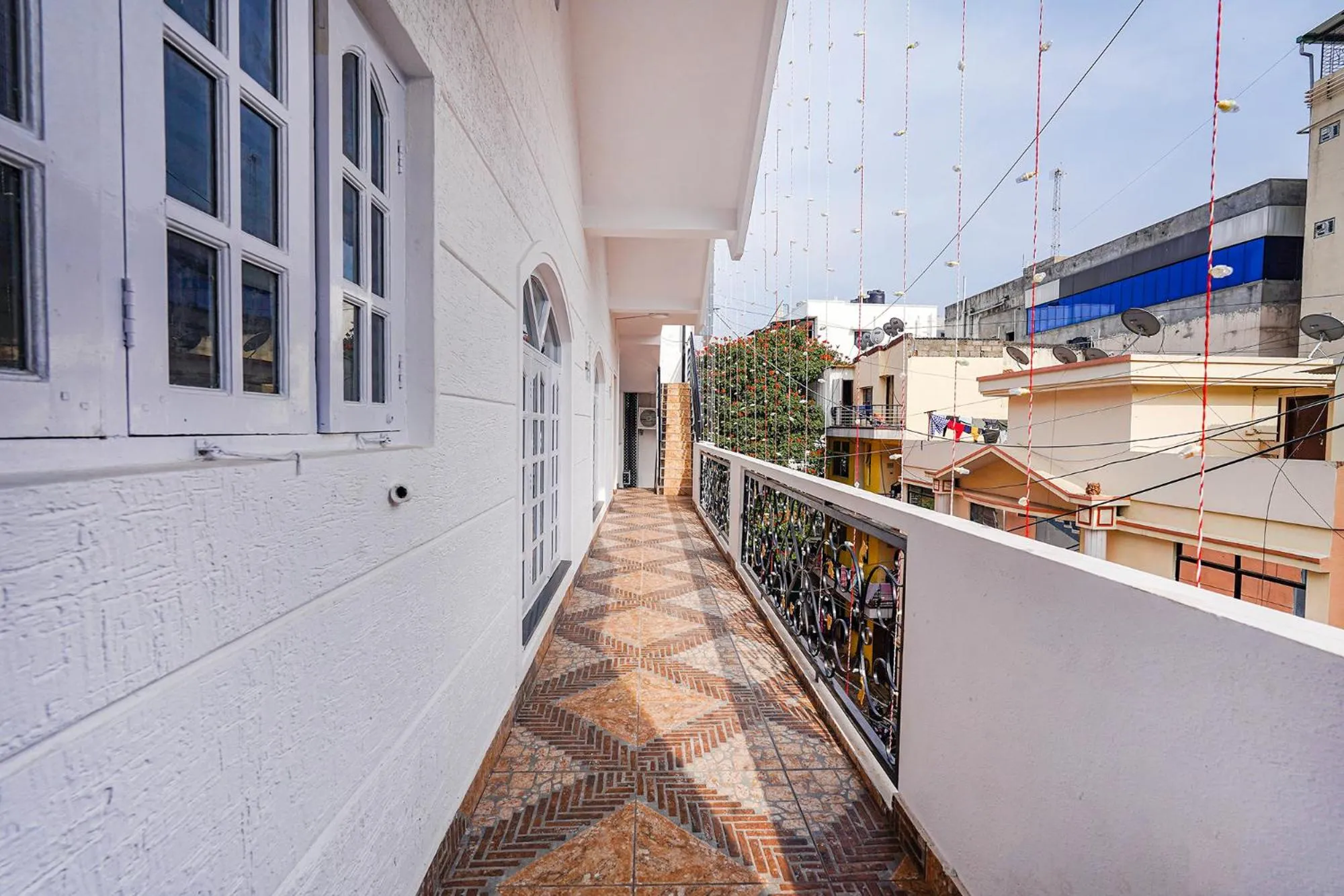 Balcony/Terrace in FabHotel Ivory Pearl - Nr Sony Signal