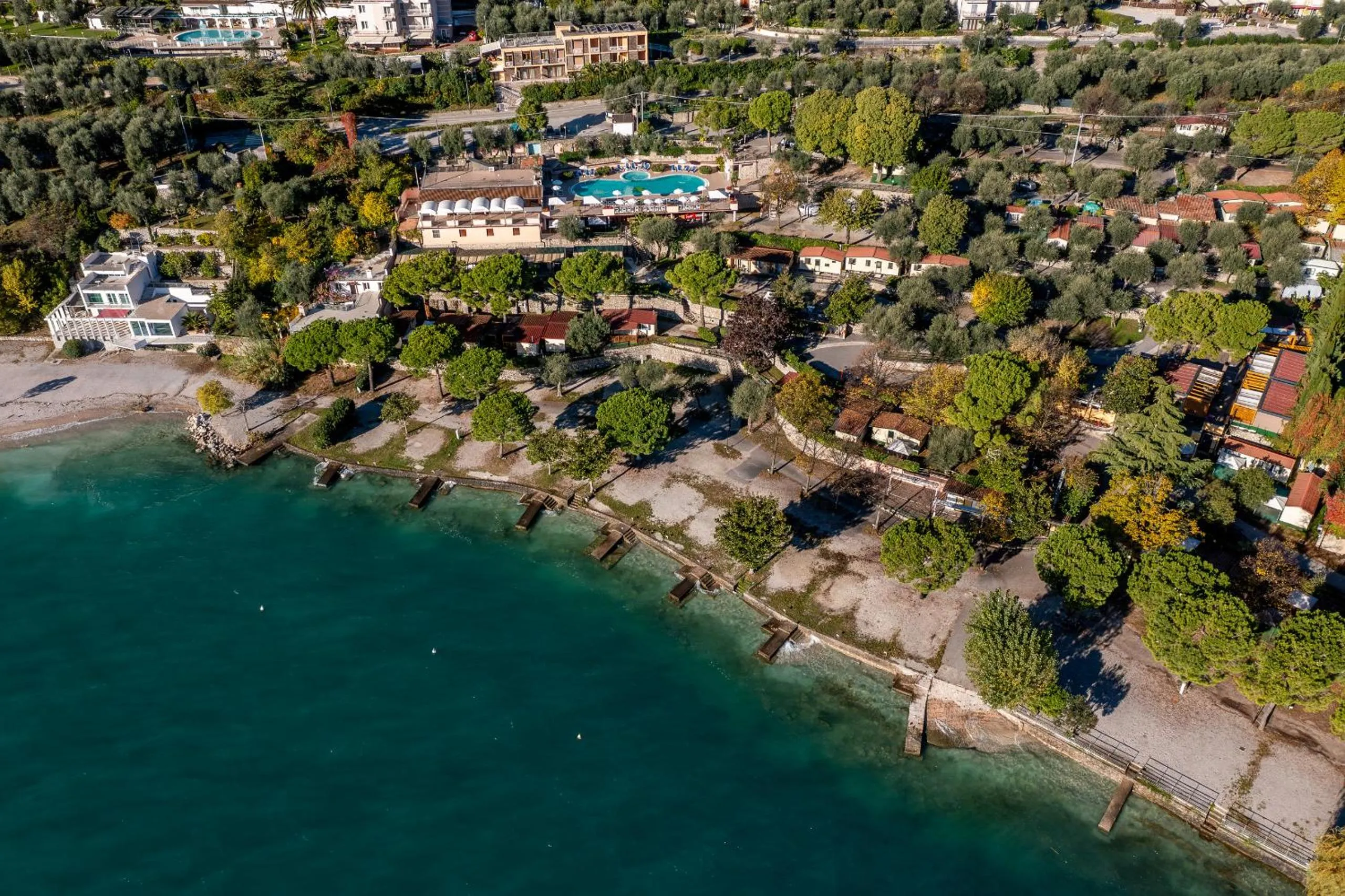 Bird's eye view in Camping Park Garda